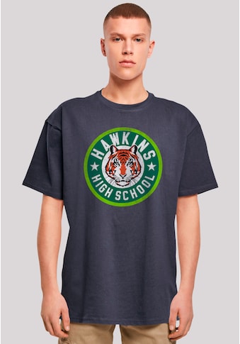 T-Shirt »Stranger Things Hawkins Tiger Circle«