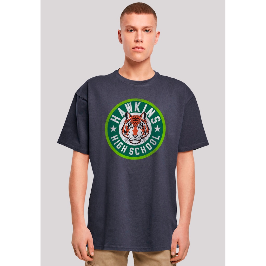 F4NT4STIC T-Shirt »Stranger Things Hawkins Tiger Circle«