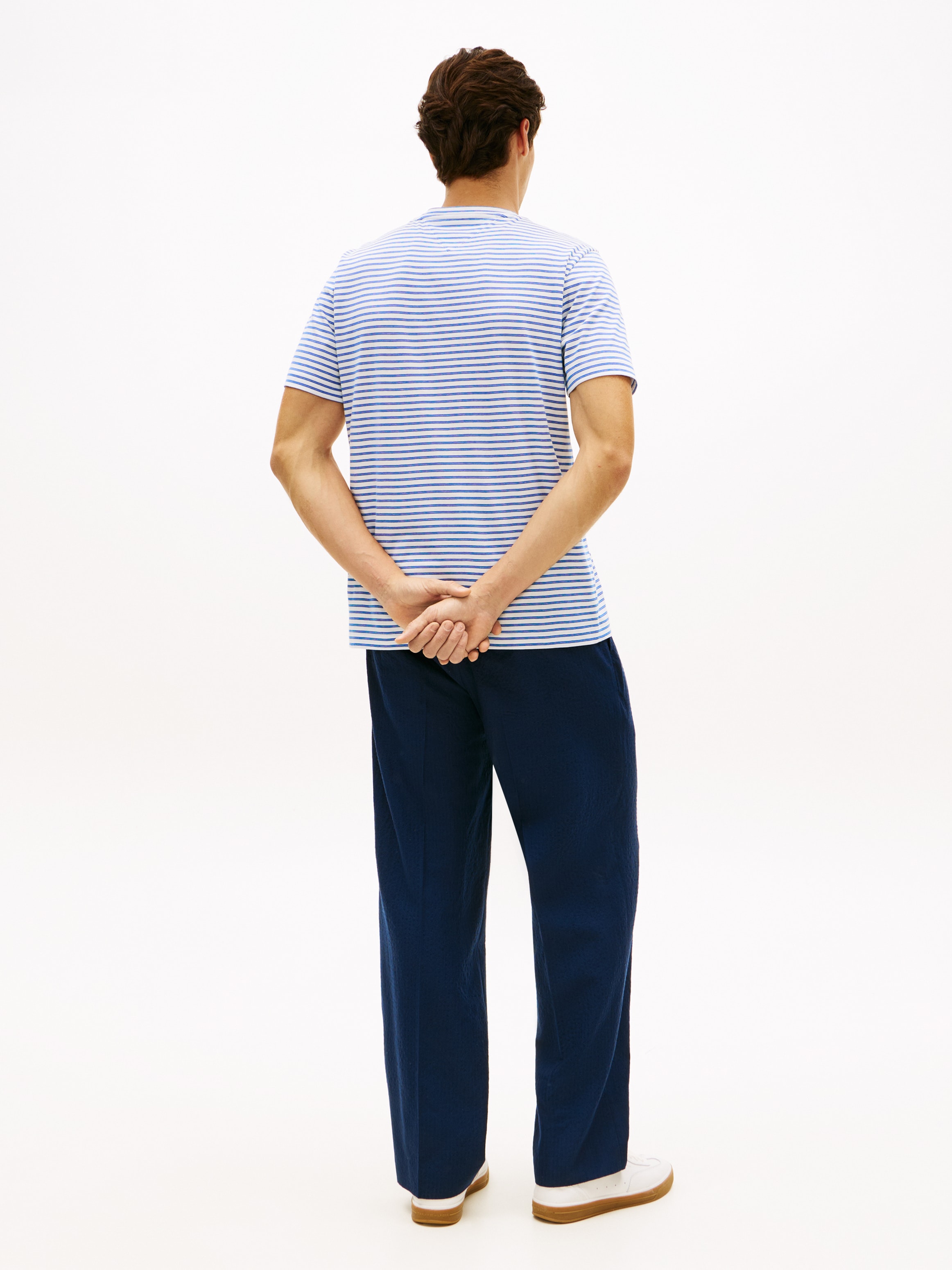 Tommy Hilfiger T-Shirt »SEASONAL STRIPE« Regular fit, gestreift, Rundhals