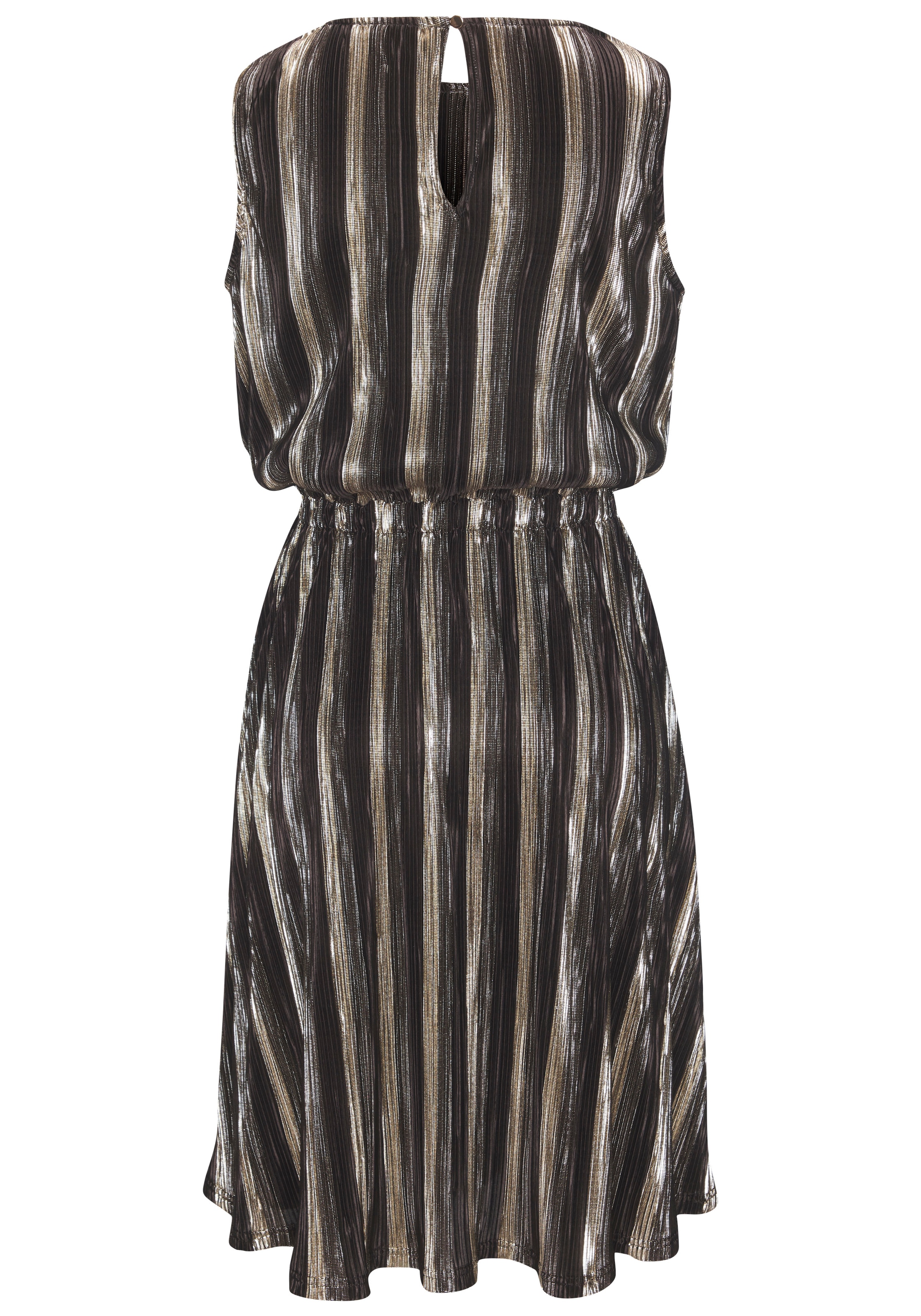 LASCANA Partykleid, mit Streifenmuster, festlich