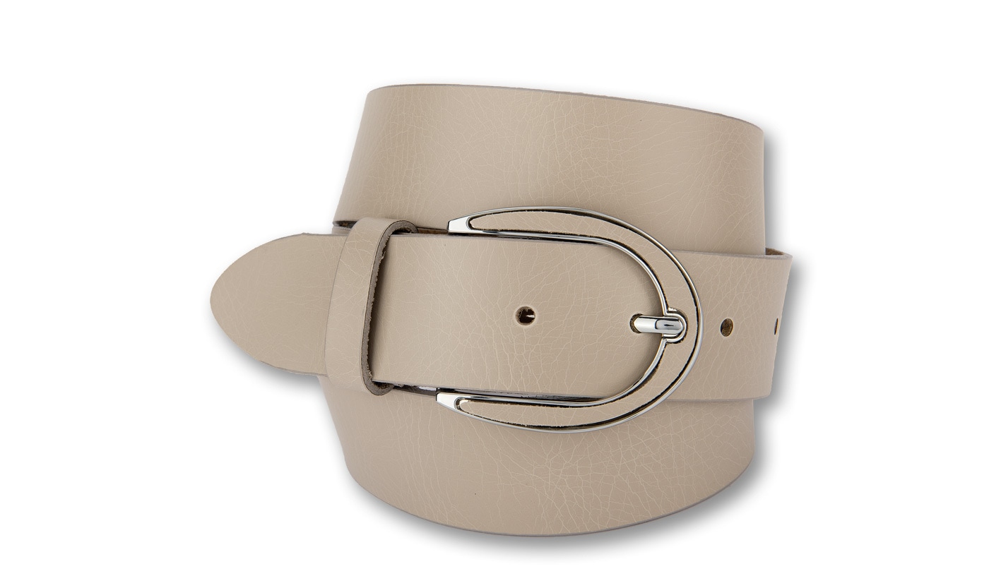 BERND GÖTZ Ledergürtel "Ledergürtel mit Lederapplikation in Gürtelfarbe" günstig online kaufen