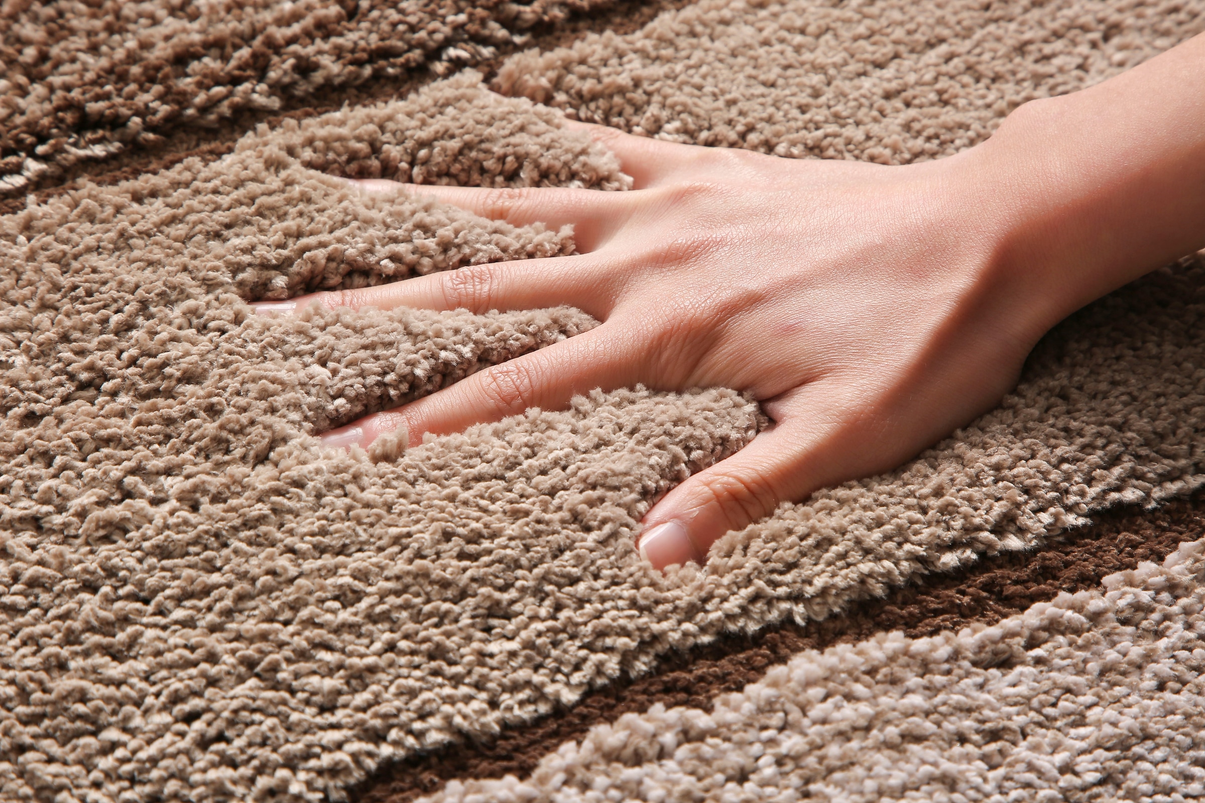 my home Badematte »Josie, Badvorleger, Badezimmer Teppich«, rutschhemmend beschichtet, fußbodenheizungsgeeignet-schnell trocknend-strapazierfähig, Badteppich, Badematten, rechteckig, rund & als 3-tlg. Set erhältlich