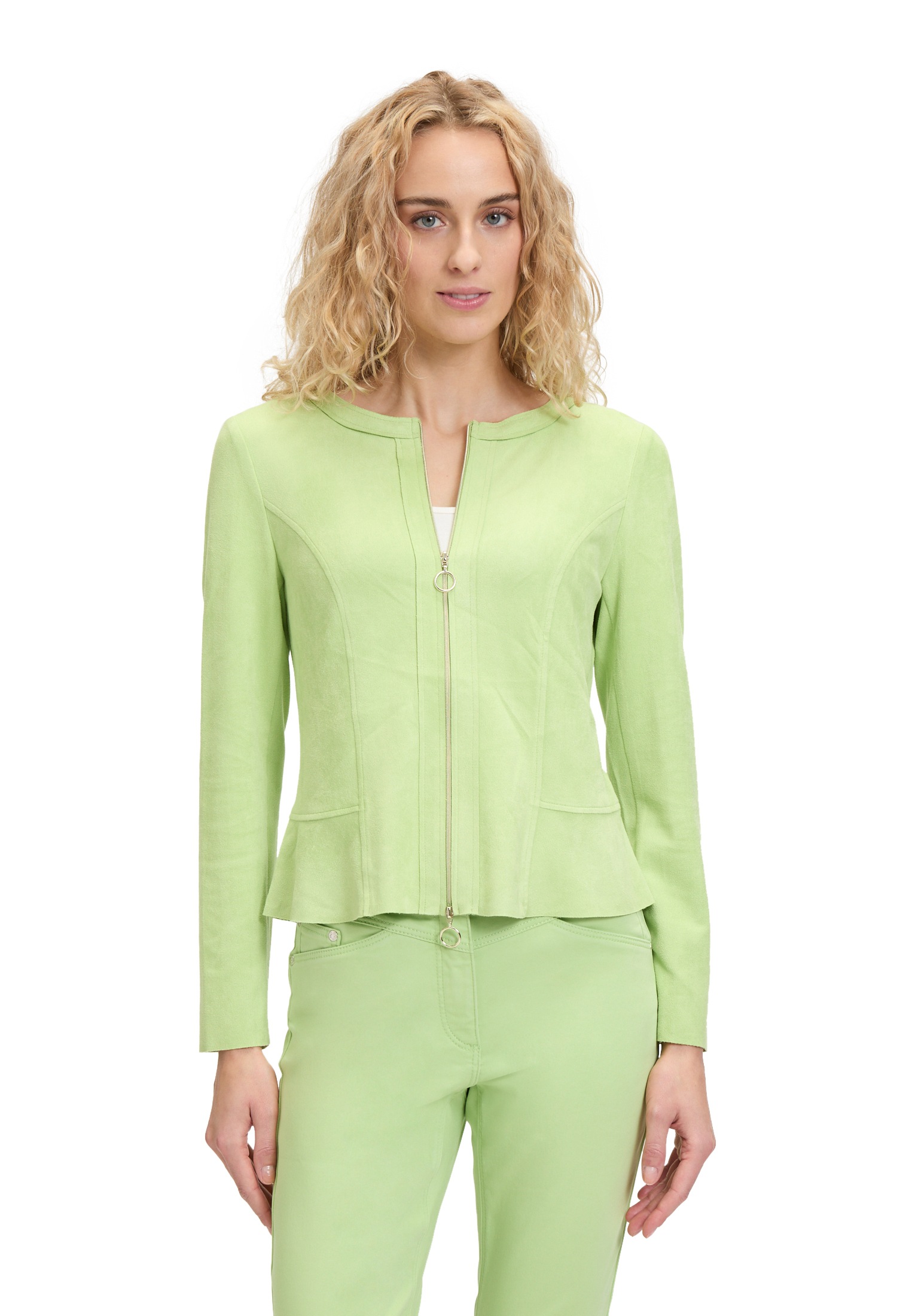 Betty Barclay Jackenblazer "Damen Blazer-Jacke mit Reißverschluss", Materia günstig online kaufen