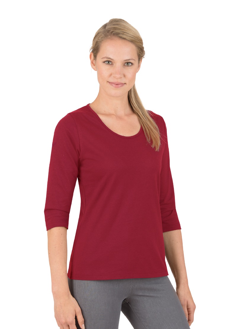 Trigema T-Shirt »TRIGEMA 3/4 Arm Shirt aus Biobaumwolle« kaufen