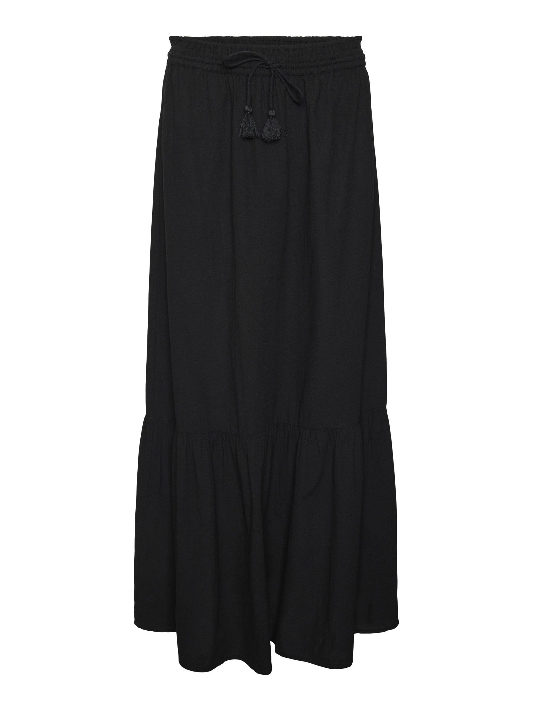 Vero Moda Maxirock »VMPRETTY HW MAXI SKIRT WVN GA NOOS«