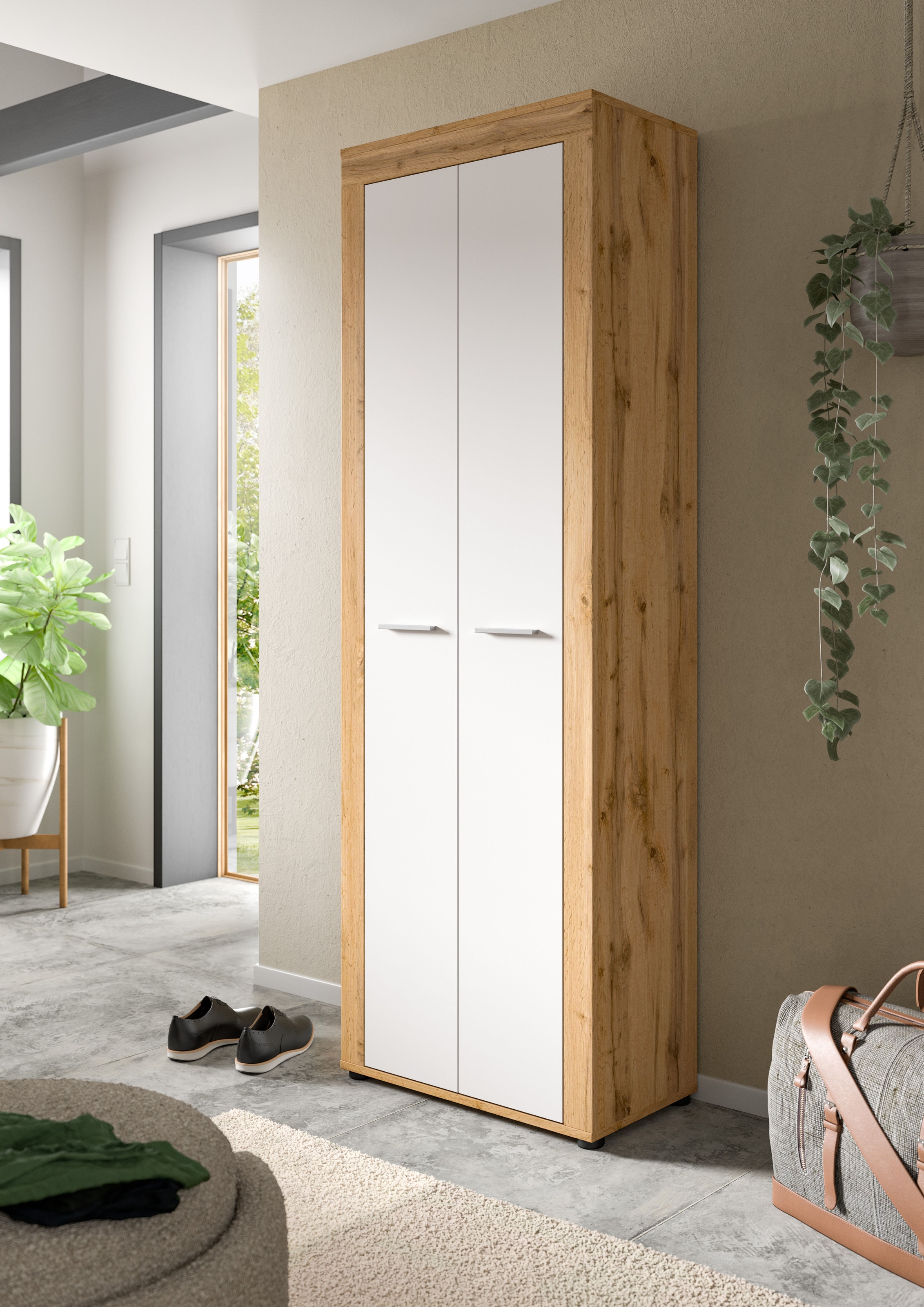 INOSIGN Schuhschrank, (1 St.), Schuhschrank, Höhe 191 cm, 11 Fächer, Garder günstig online kaufen