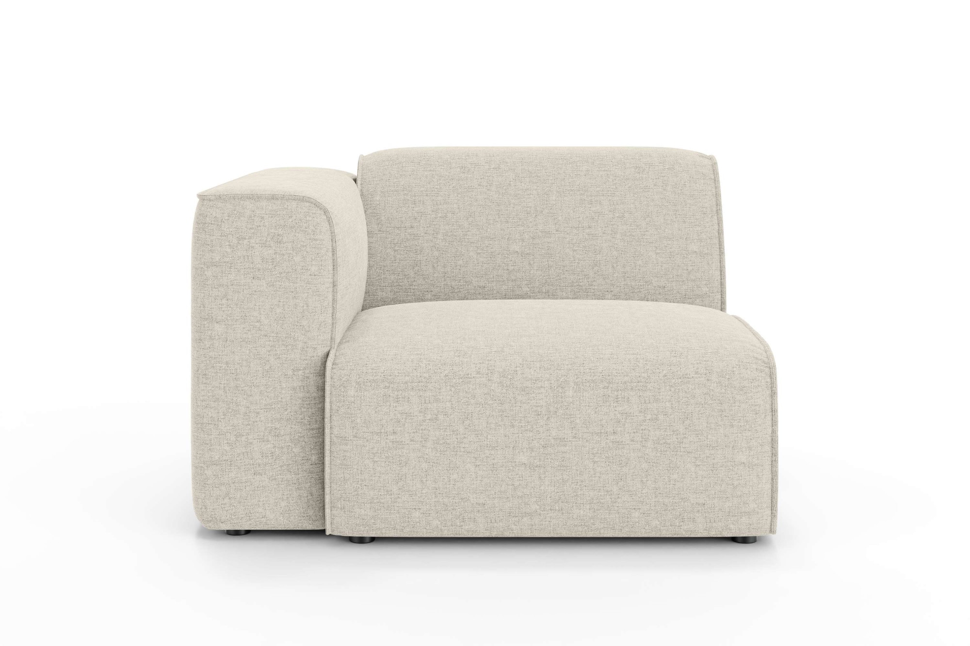 OTTO home Sessel "Sofa-Eckelement, Maße B/T/H: 109/97/46 cm" als Modul oder separat verwendbar, für individuelle Zusammenstellung