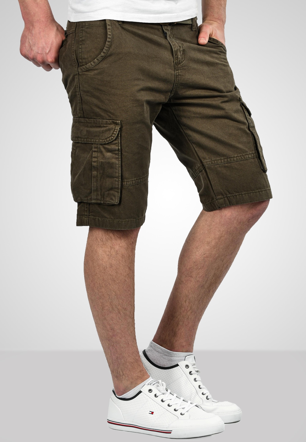 Alessandro Salvarini Cargoshorts »ASNico«, inklusive passendem Gürtel