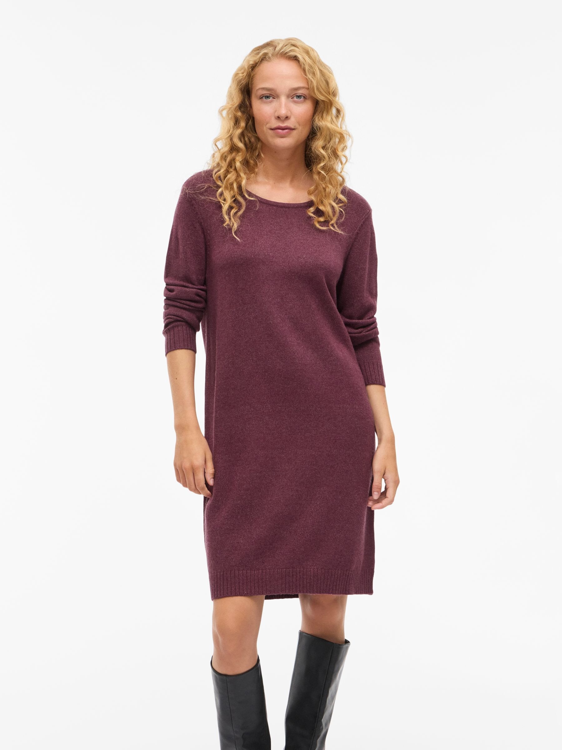 Vila Strickkleid "VIRIL L/S KNIT DRESS - NOOS" günstig online kaufen