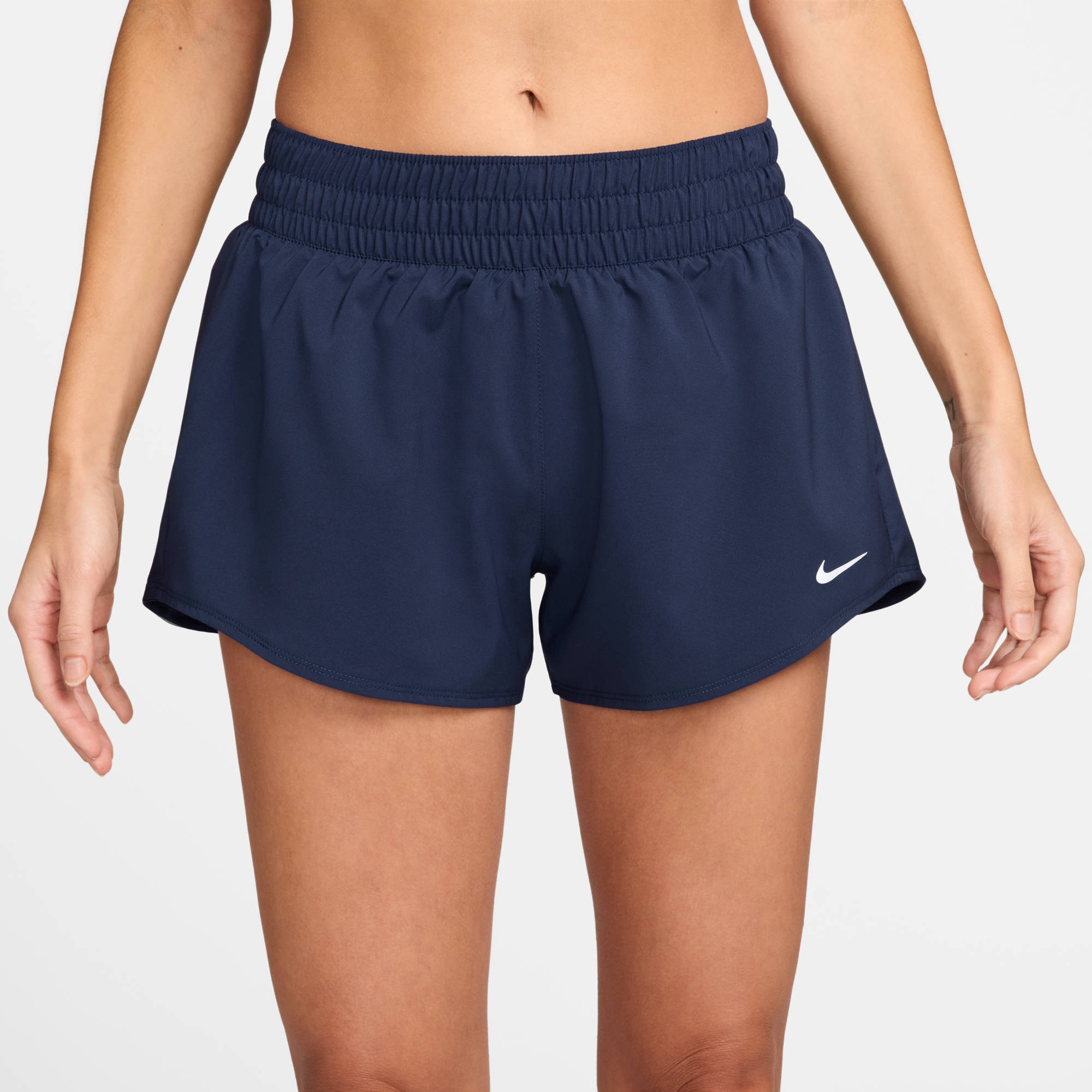 Nike Trainingsshorts "DRI-FIT ONE WOMENS MID-RISE BRIEF-LINED SHORTS" günstig online kaufen