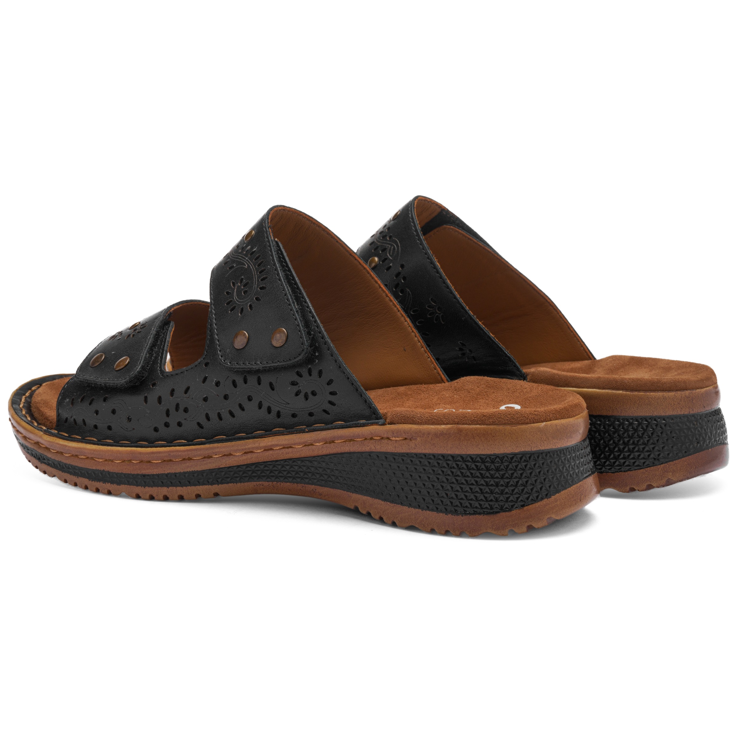 ARA Hawaii Damen Pantolette Schwarz 42 3