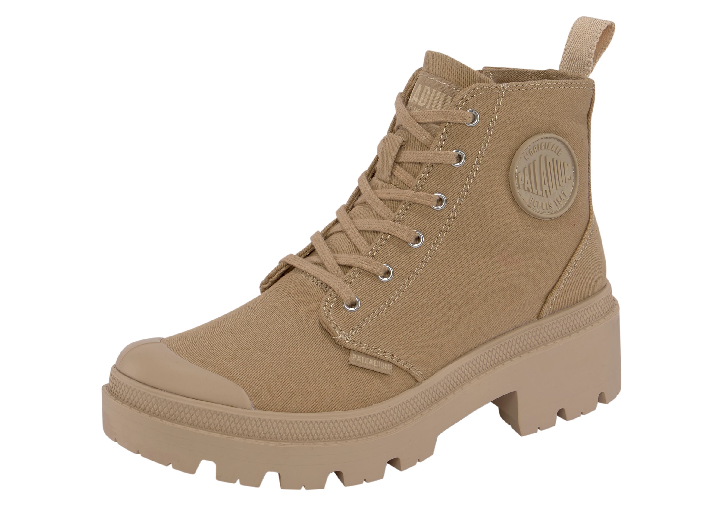 Palladium Schnürstiefelette "PALLABASE TWILL" Schnürstiefel, Schnürboots au günstig online kaufen