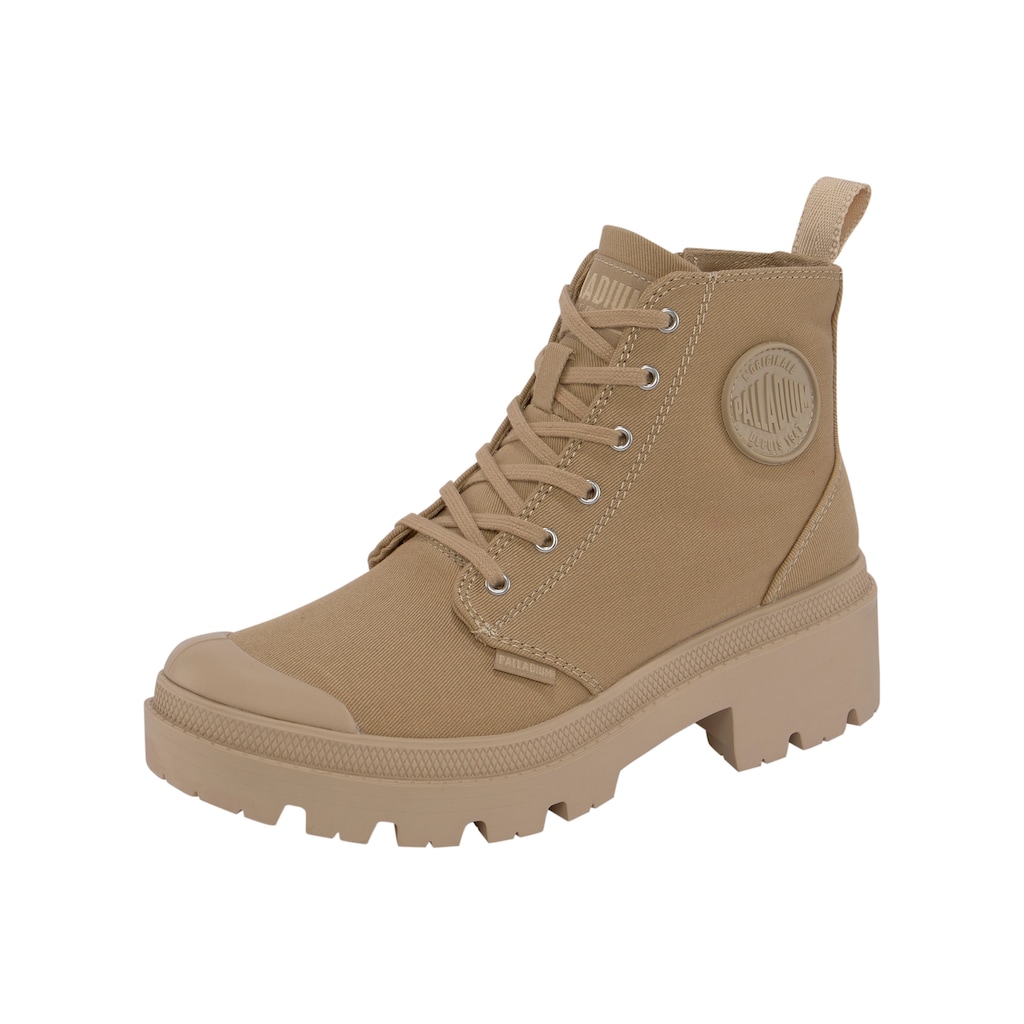 Palladium Schnürboots »PALLABASE TWILL«, aus Textil