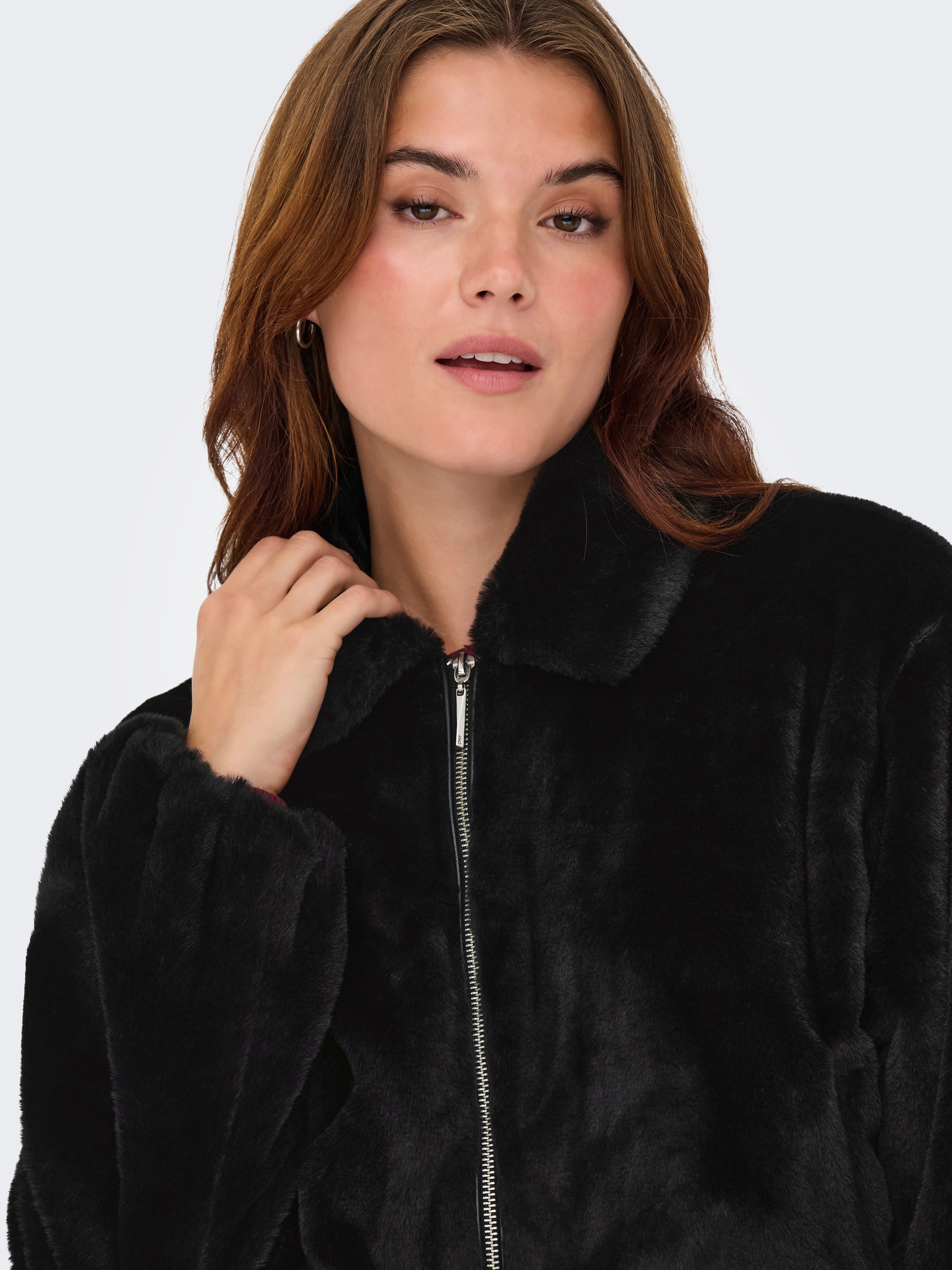 ONLY Plüschjacke »ONLDANA LIFE FAUX FUR JACKET CC OTW«, ohne Kapuze
