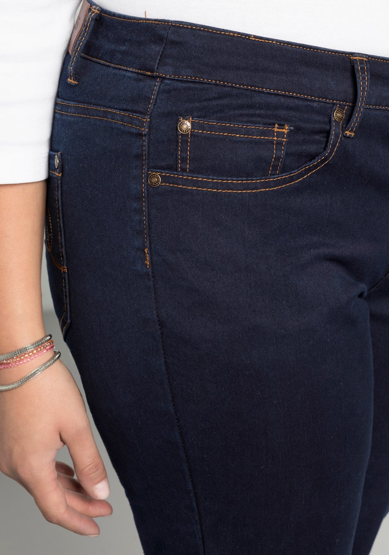 Sheego Stretch-Jeans, (1 tlg.)