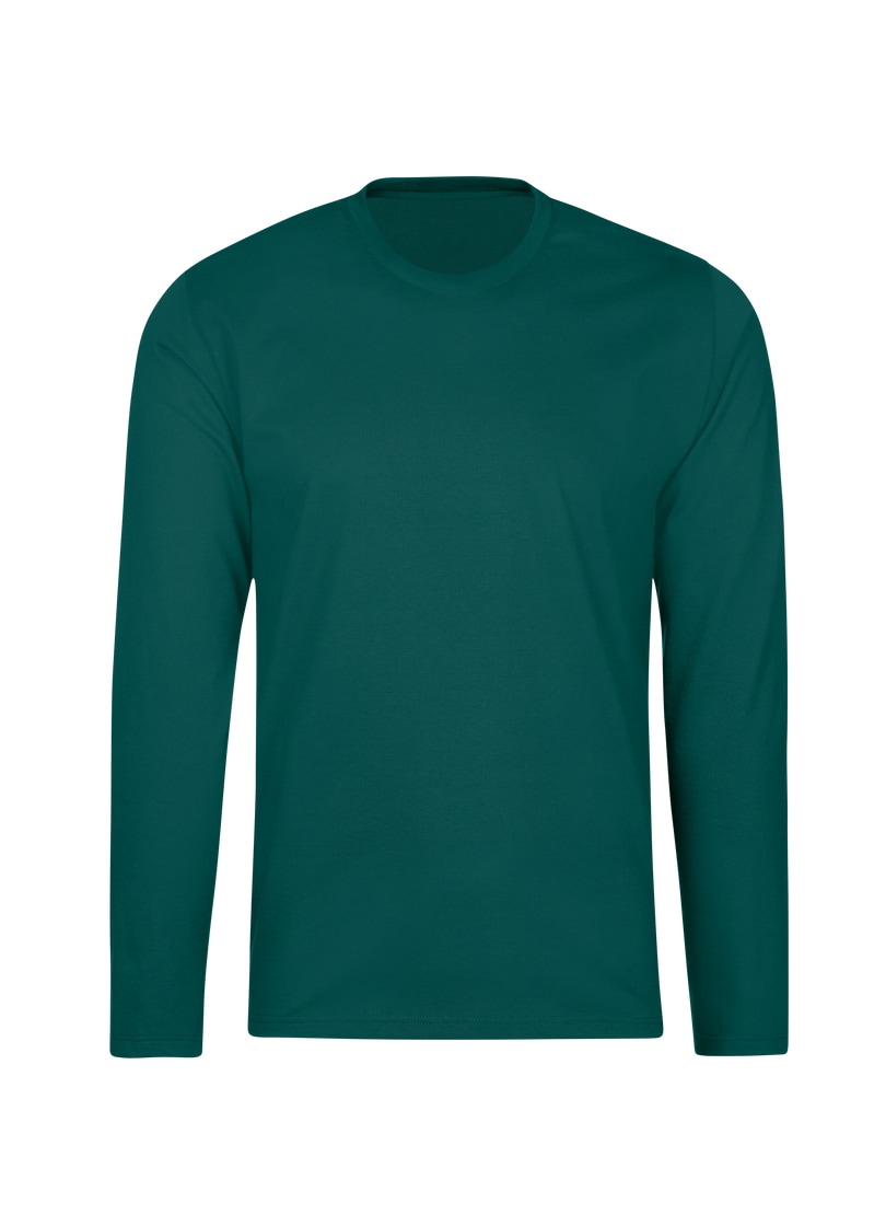 Trigema T-Shirt "TRIGEMA Langarmshirt aus 100% Baumwolle", (1 tlg.) günstig online kaufen