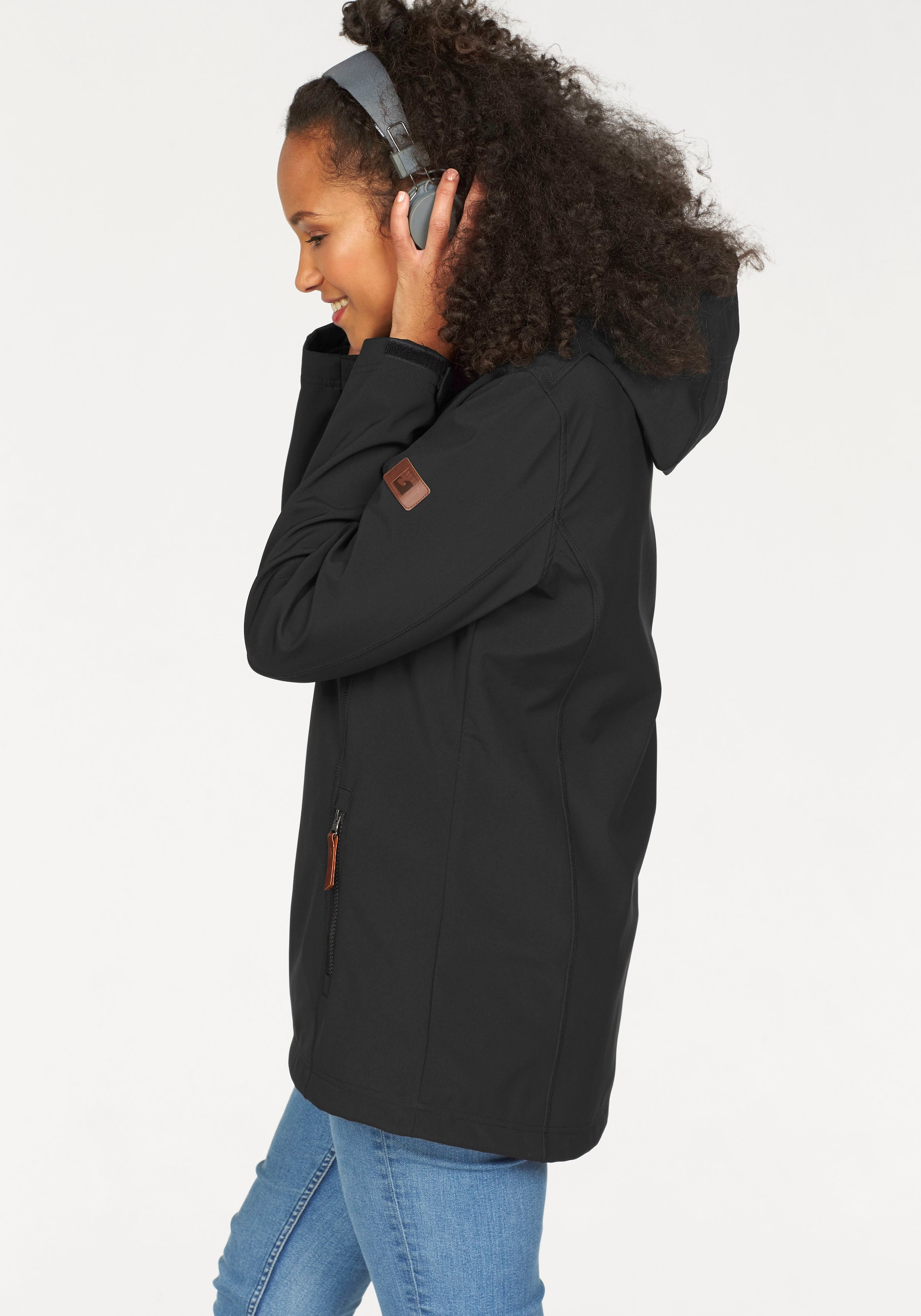 Ocean Sportswear Softshelljacke, mit Kapuze, in großen Größen bestellen |  BAUR