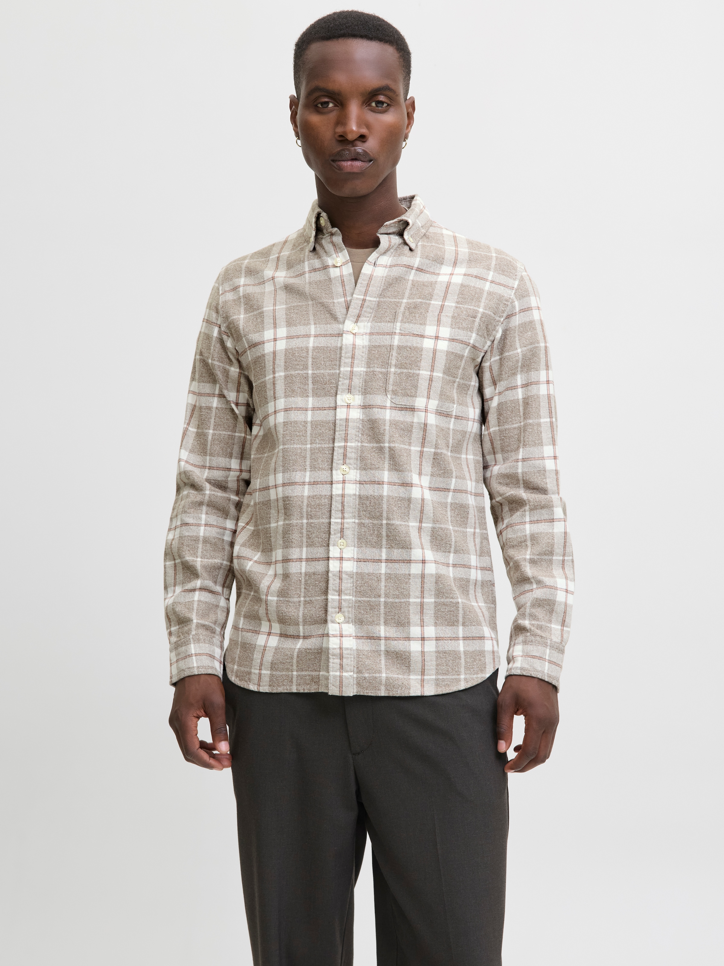 Jack & Jones Langarmhemd "JPRBLUBROOK CHECK L/S SHIRT SN" günstig online kaufen