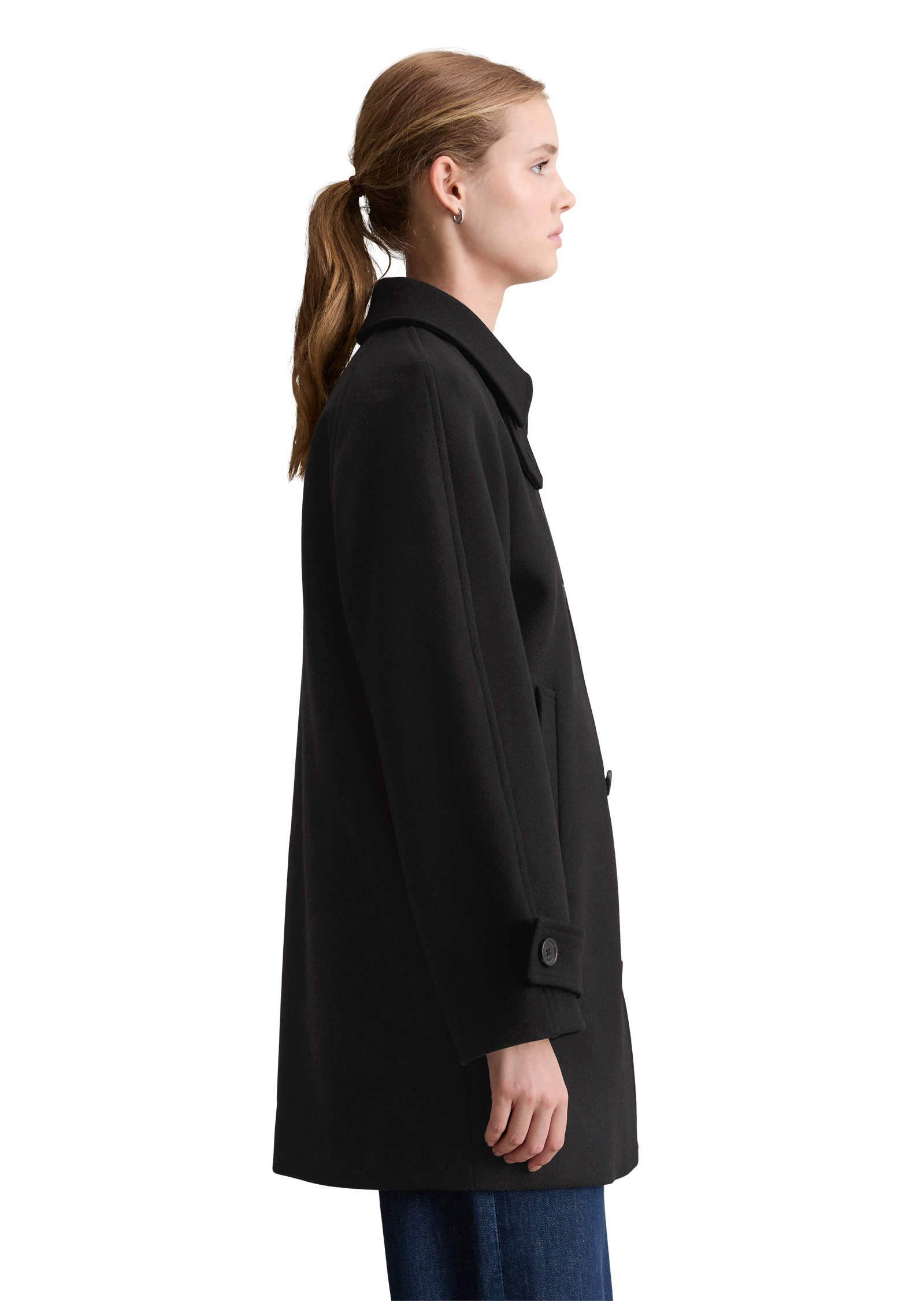 Marc OPolo DENIM Kurzmantel "mit recycelter Wolle" günstig online kaufen