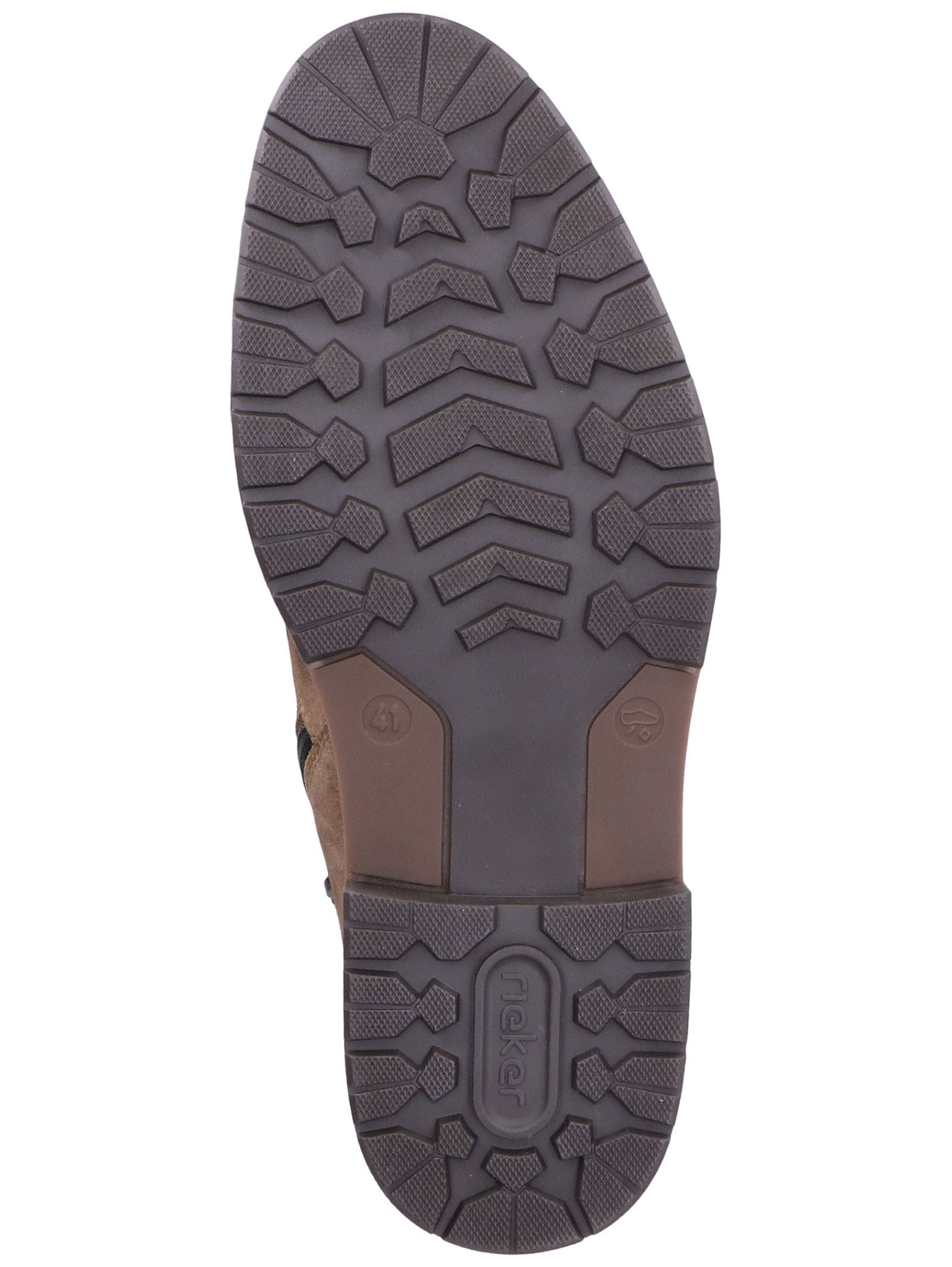 Rieker Schnürstiefelette »Rieker Stiefelette Leder/Textil«