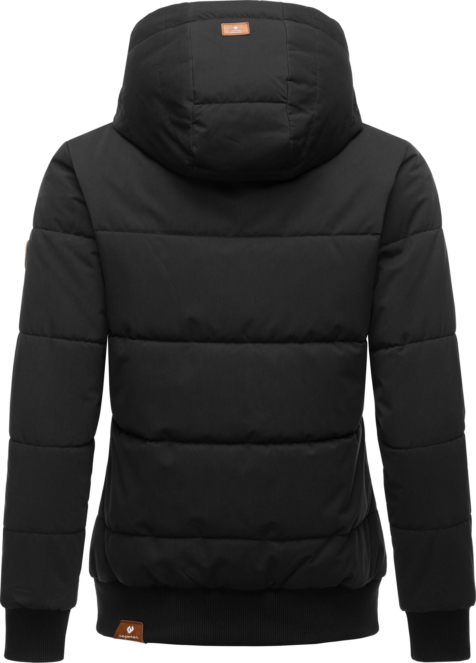 Ragwear Steppjacke »Nuggys Solid«, mit Kapuze, stylische und taillierte Winterjacke
