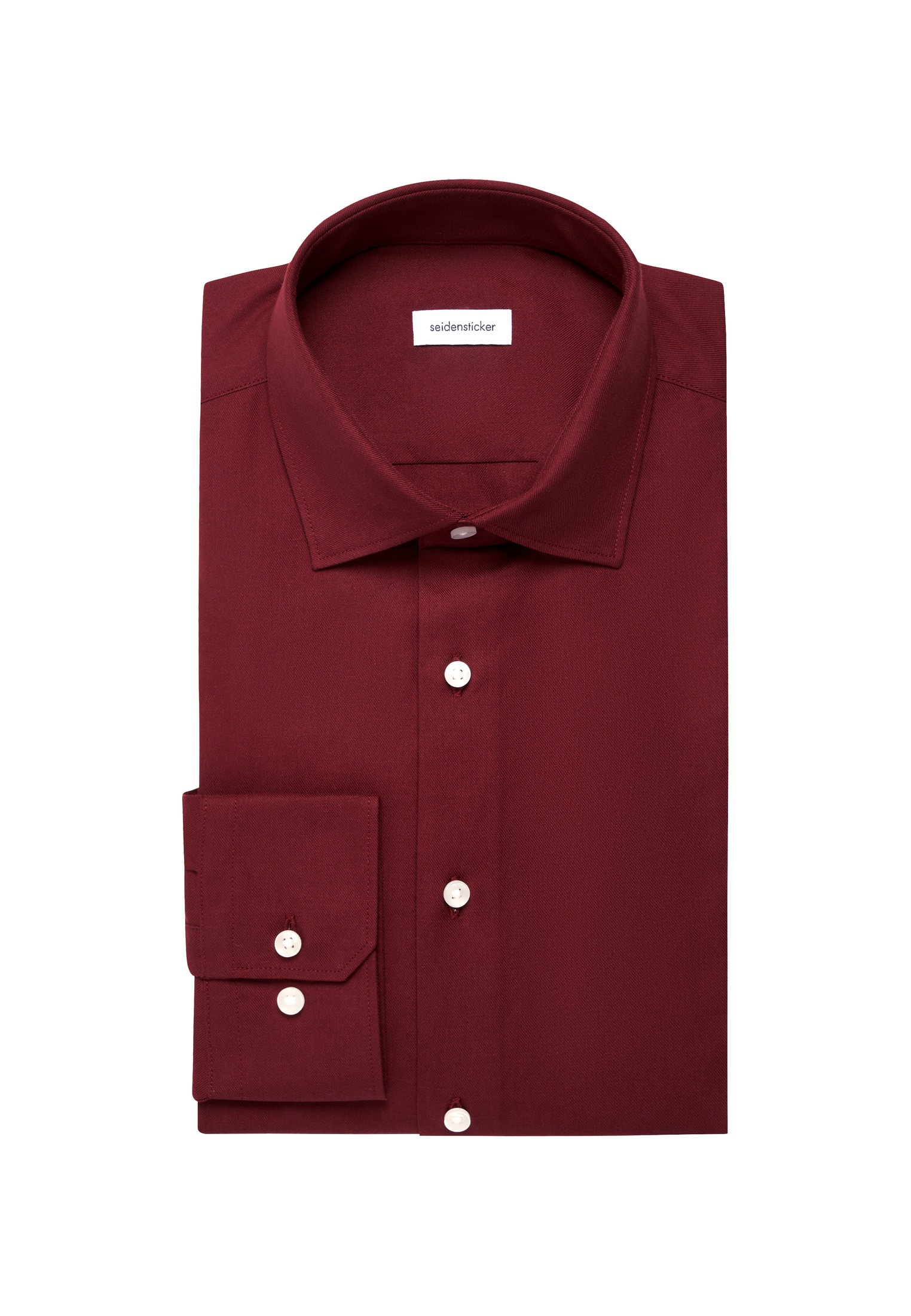 seidensticker Flanellhemd »Schwarze Rose«, Regular 1/1 Kentkragen Flanell