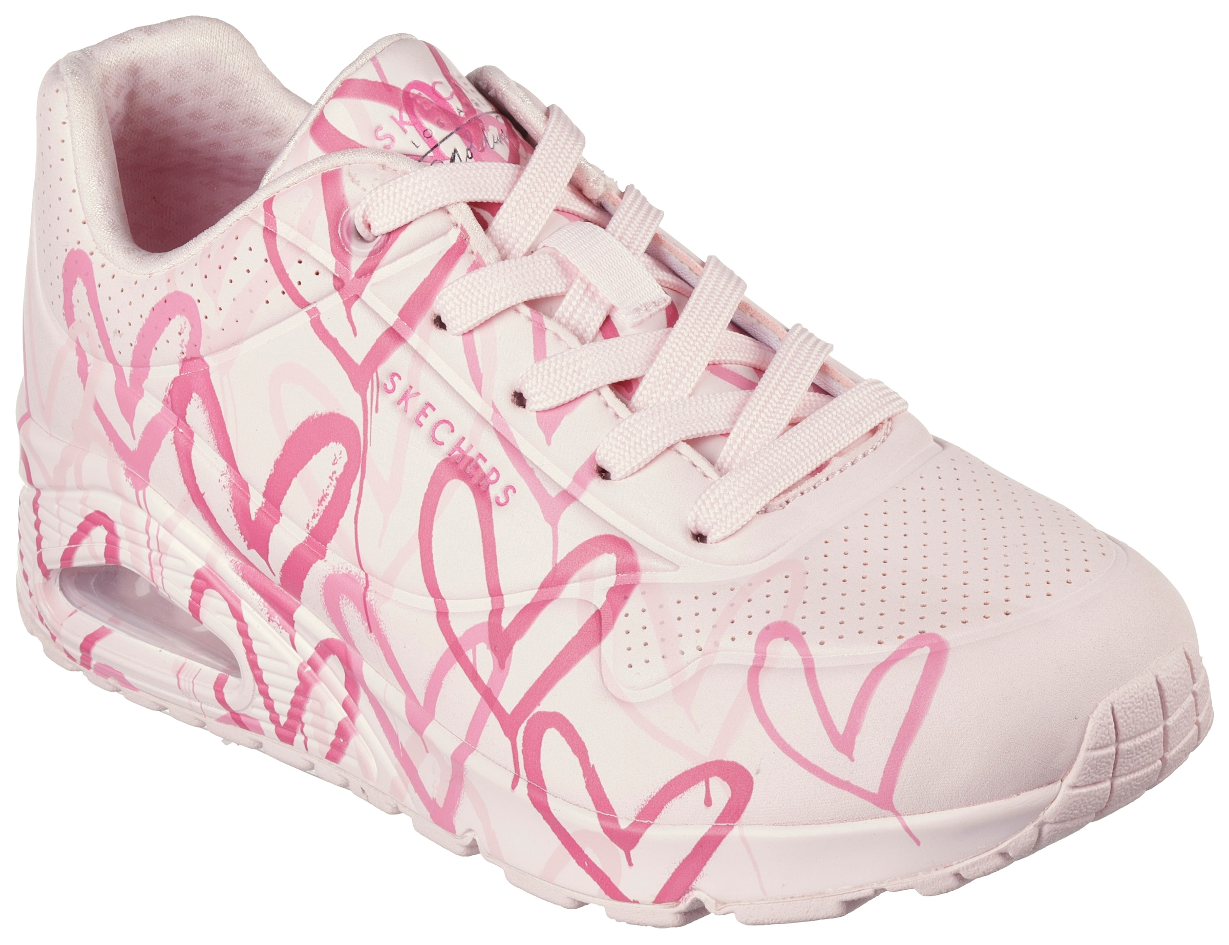 Skechers Wedgesneaker "UNO-SPREAD THE LOVE", Freizeitschuh, Halbschuh, Schn günstig online kaufen