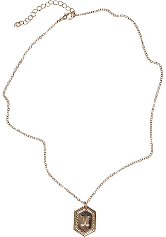 Halsreif »Urban Classics Unisex Letter Basic Necklace«