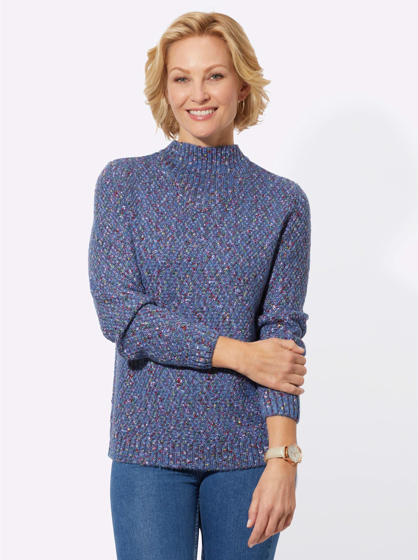 Classic Basics Stehkragenpullover "Pullover" günstig online kaufen