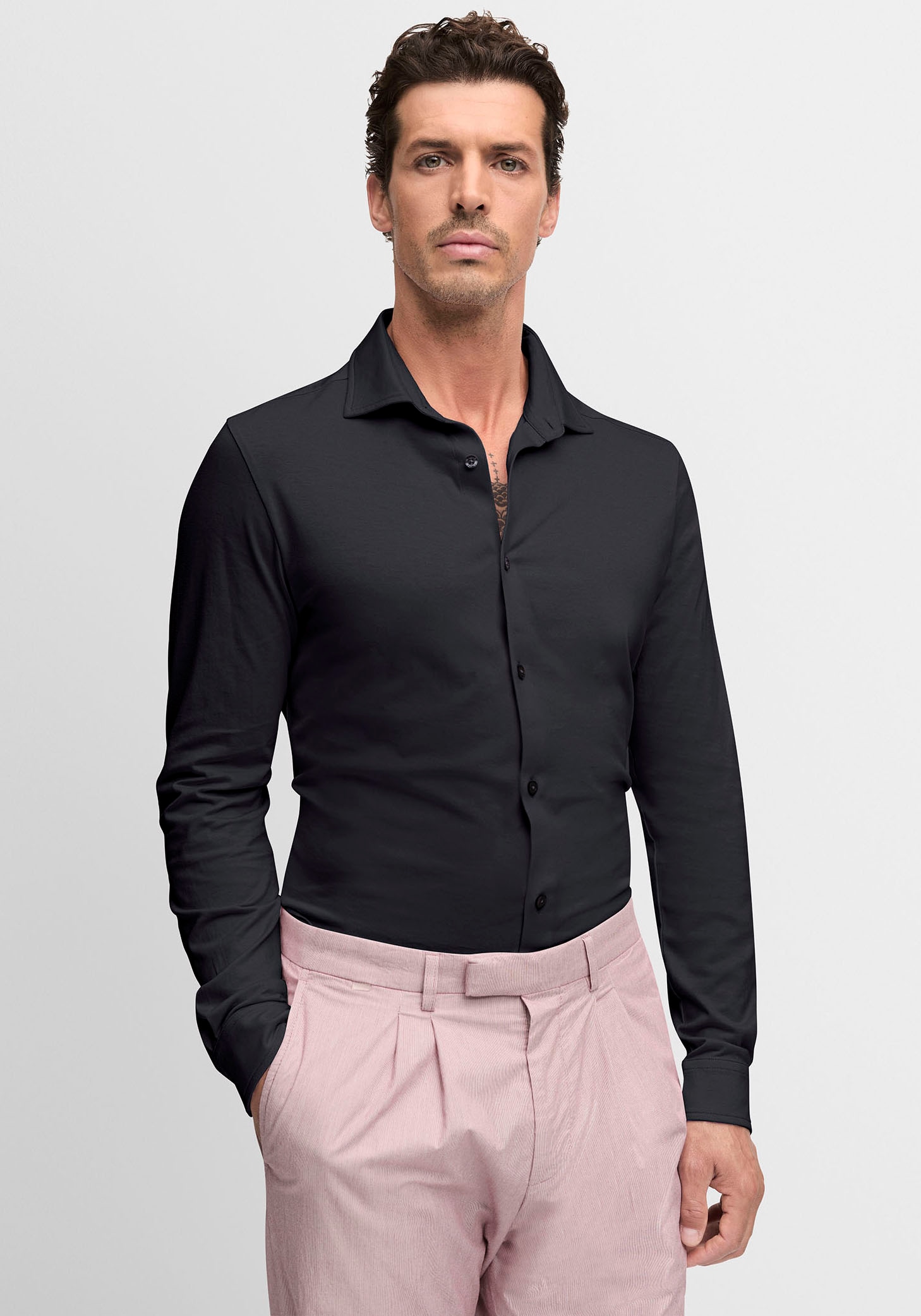 Cinque Businesshemd Jersey Qualität, Regular Fit günstig online kaufen