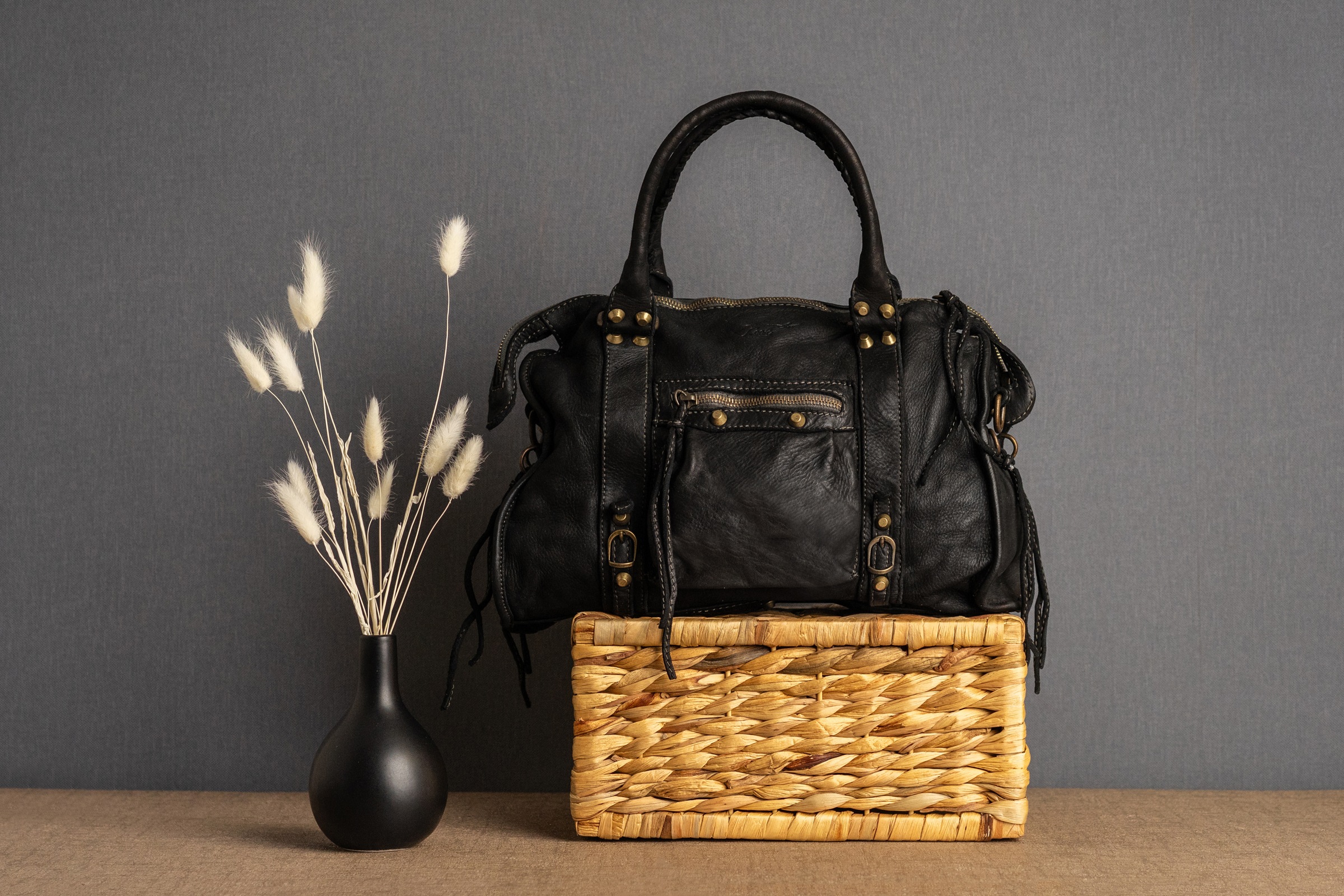Thumbnail - Samantha Look Shopper, echt Leder, Made in Italy