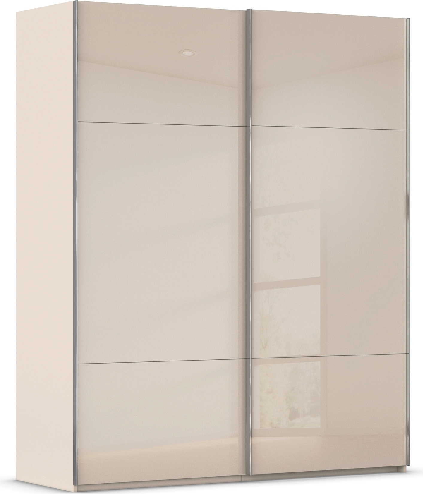 rauch Schwebetürenschrank "Kleiderschrank Schrank Garderobe Schlafzimmerschrank CONTIDO" 3 verschiedene Ausstattungen BASIC/CLASSIC/PREMIUM, aus hochwertigem Material in 6 Breiten 2 Griff-Farben MADE IN GERMANY