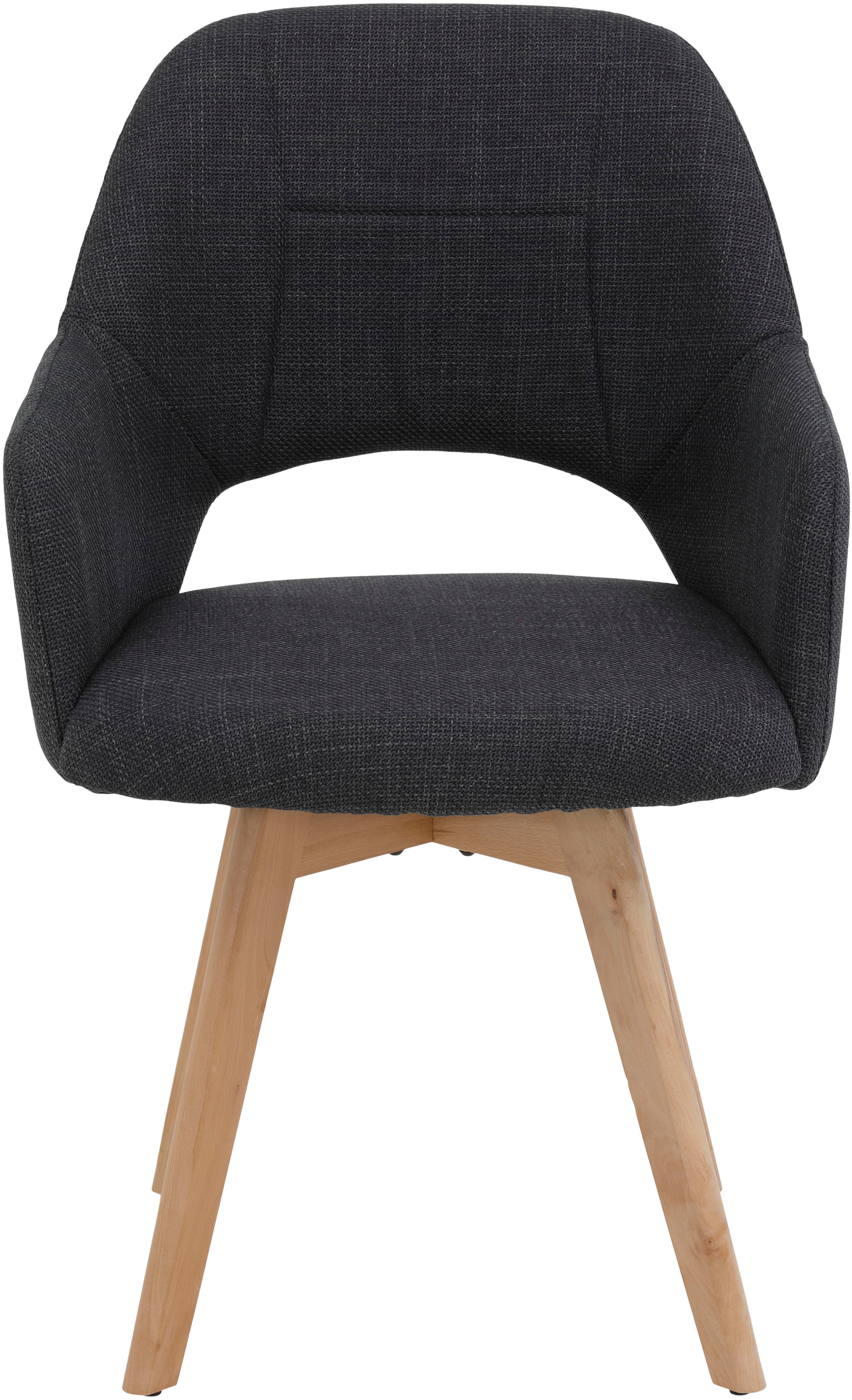 HELA 4-Fußstuhl "STADE" (Set) 2 Stk.360 drehbar,Massivholz 4-Fuß,Armlehnen, günstig online kaufen