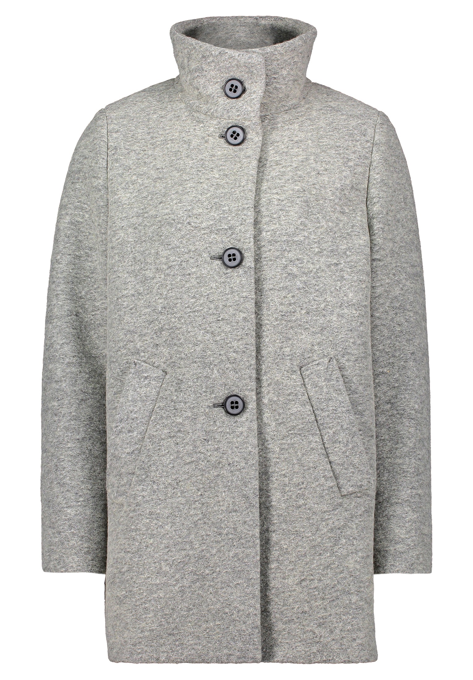 Amber & June Kurzjacke "Amber & June Damen Kurzmantel mit Stehkragen" günstig online kaufen