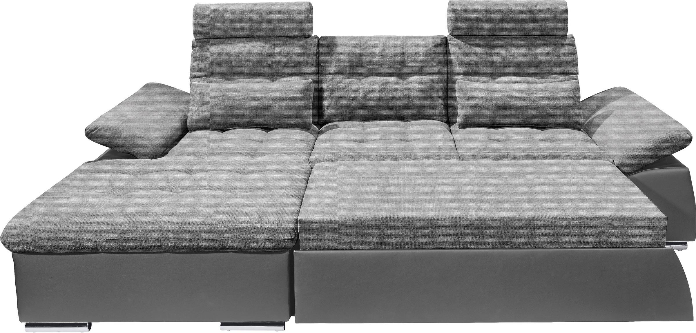 Exciting Design Jakarta L-Shape Sofa Bed with Headrests 6