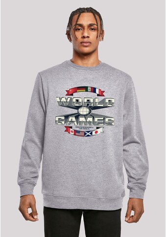 Kapuzenpullover »Retro Gaming World Games«, Print