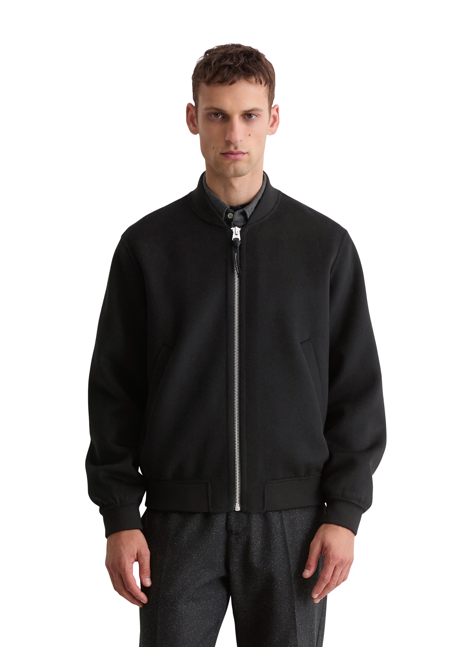 Marc OPolo Blouson, regular fit aus recyceltem Woll-Mix günstig online kaufen