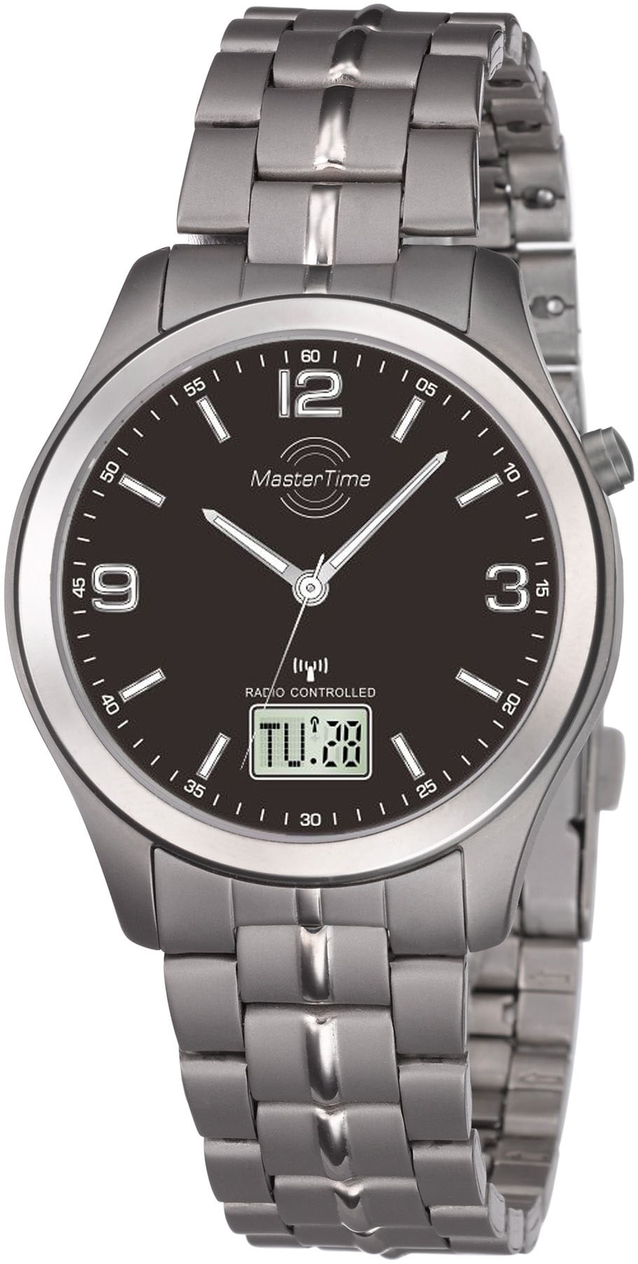 Funkuhr »MTGT-10349-22M«, Armbanduhr, Quarzuhr, Herrenuhr, Datum, Leuchtzeiger
