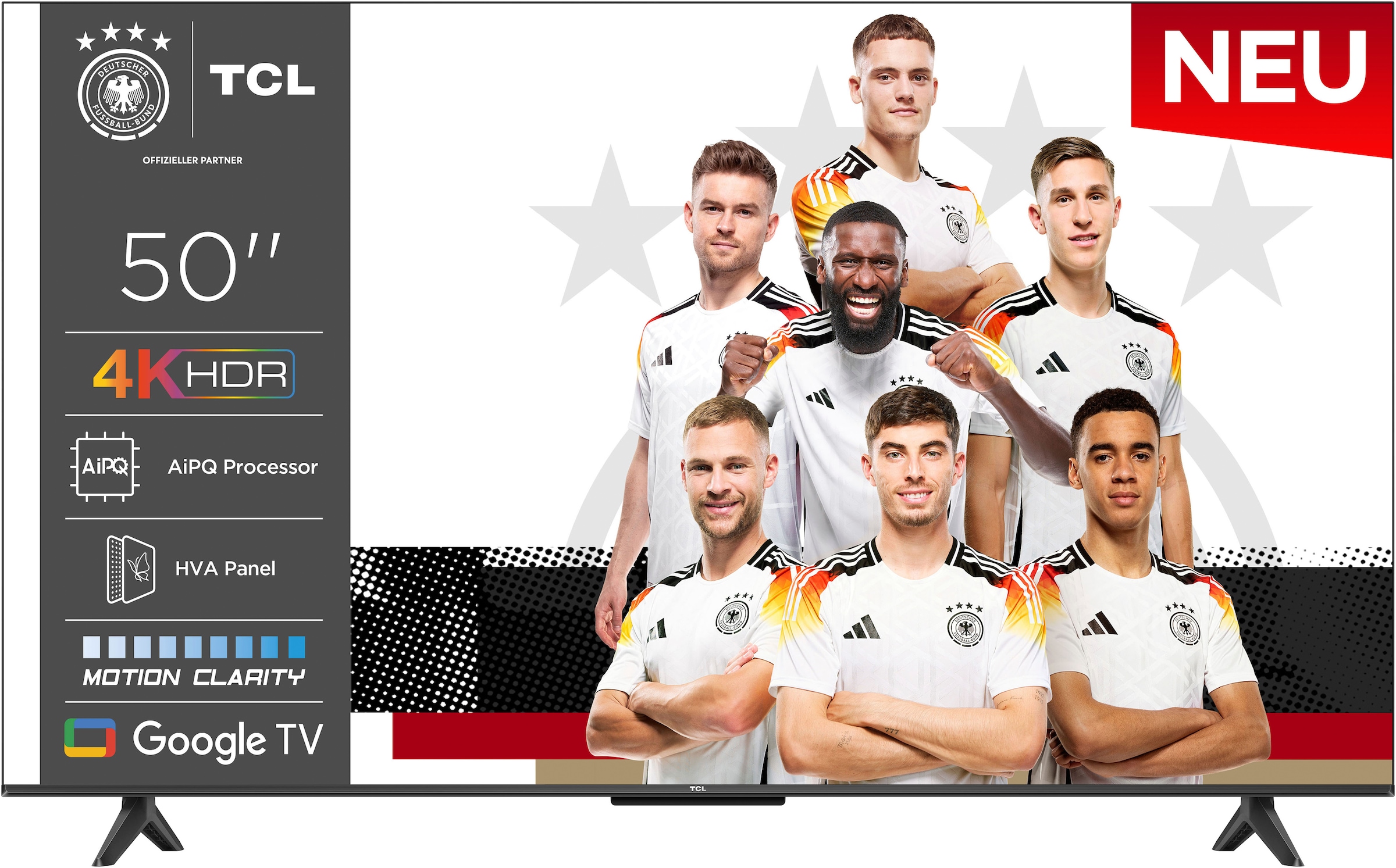 TCL LED-Fernseher »50V6CX1« 4K Ultra HD Go...
