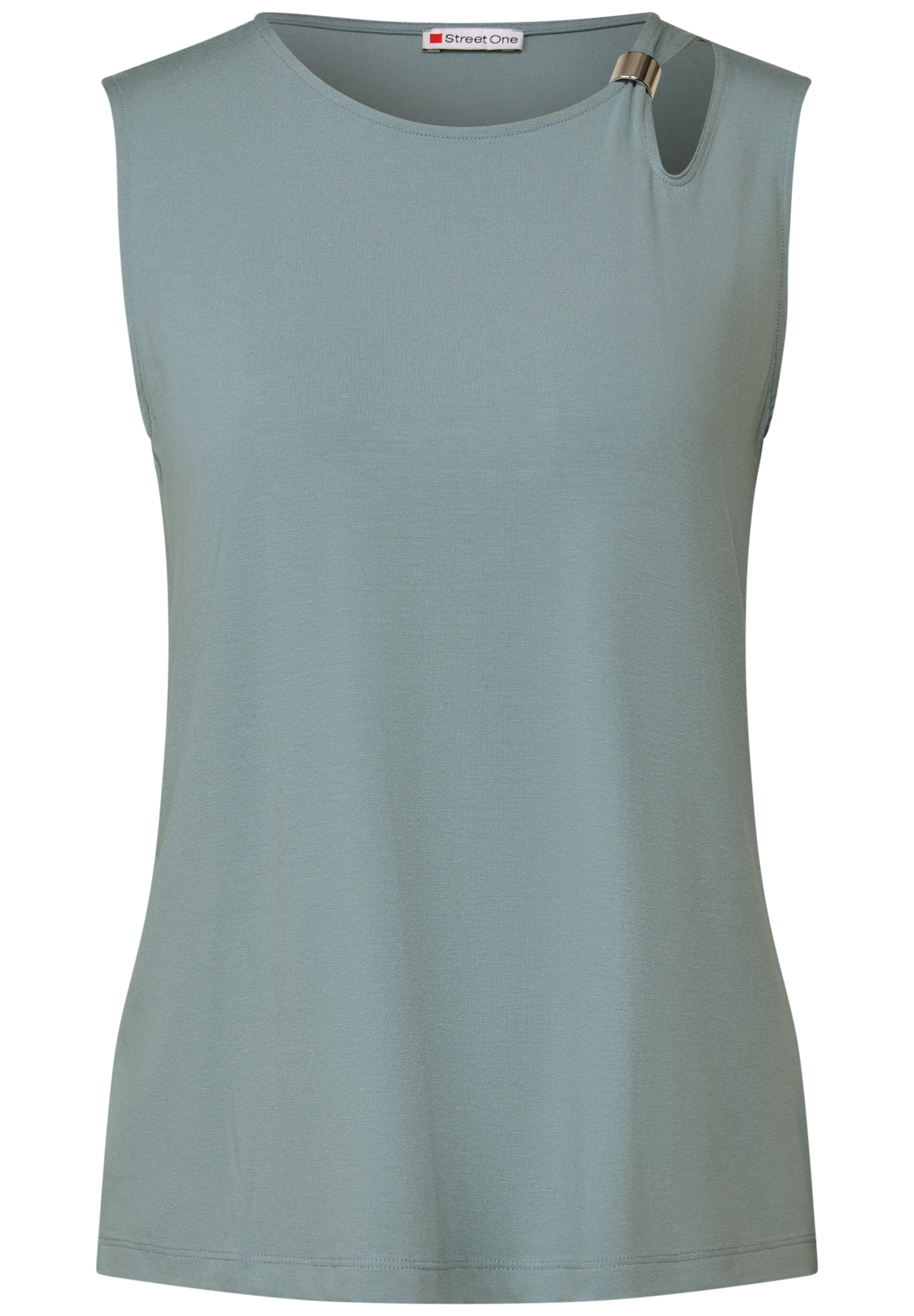 STREET ONE Tanktop, aus elastischem Materialmix