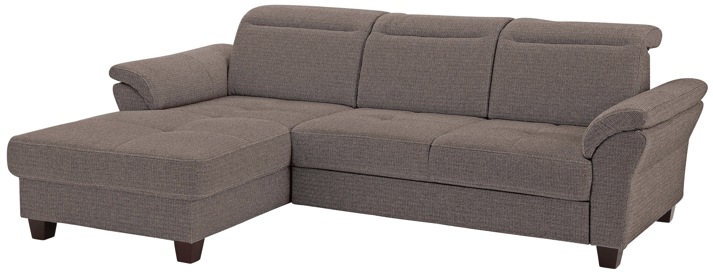 Home affaire Ecksofa "Solvei L-Form" mit Recamierenabschluß und Sitztiefenv günstig online kaufen