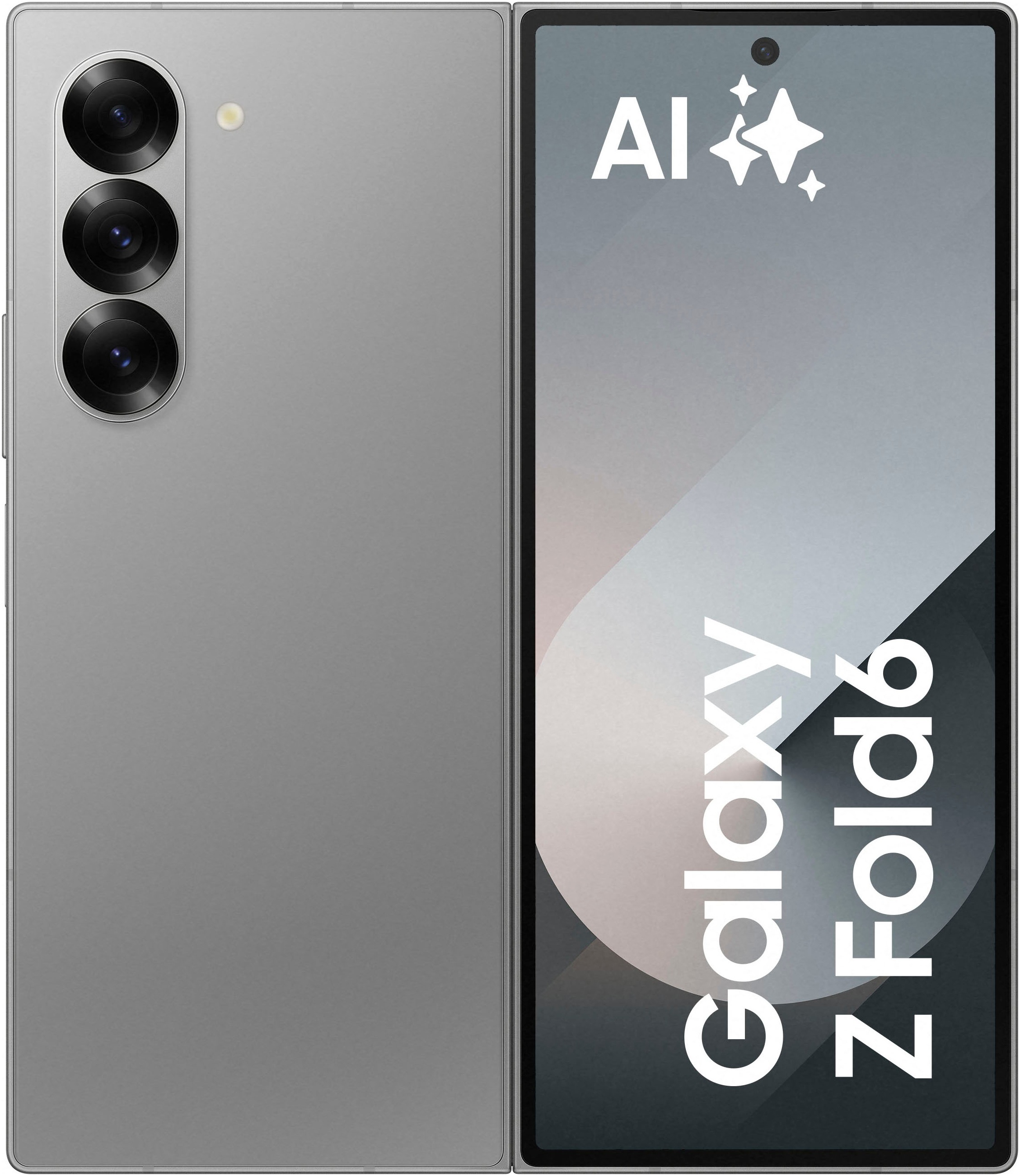 Samsung Smartphone »Galaxy Z Fold 6«, Silber, AI-Funktionen