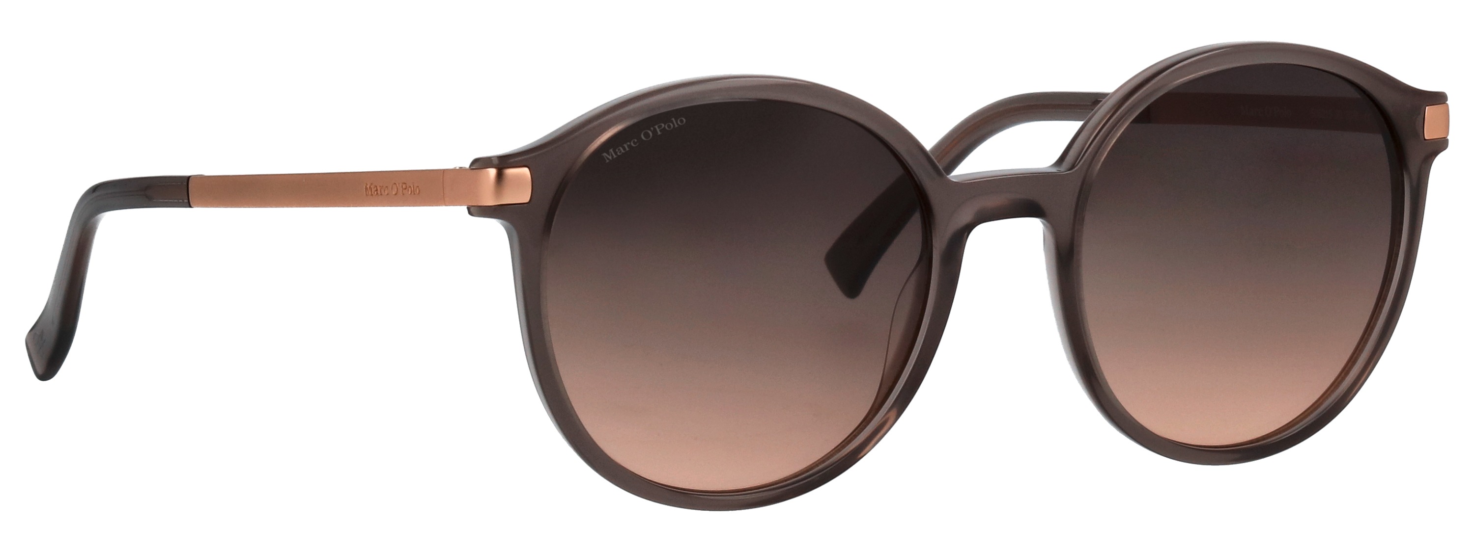 Thumbnail - Marc OPolo Sonnenbrille "506215", Form Rund, Logoschriftzug auf Bügel und Glas, Polyamid UV 400
