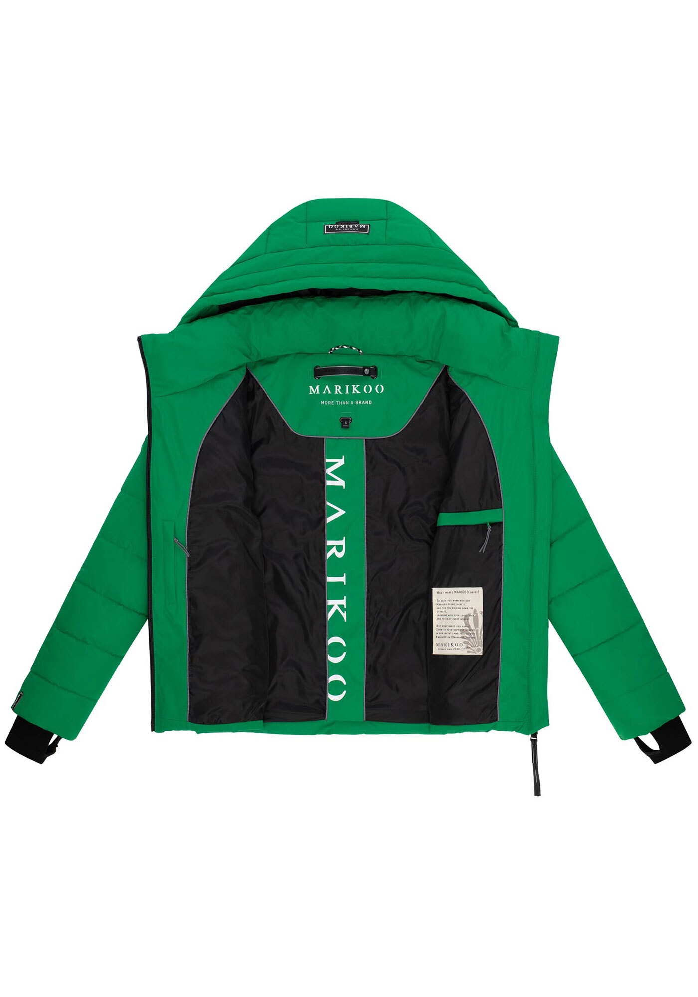 Marikoo Winterjacke »Samuiaa XVI«, mit Kapuze