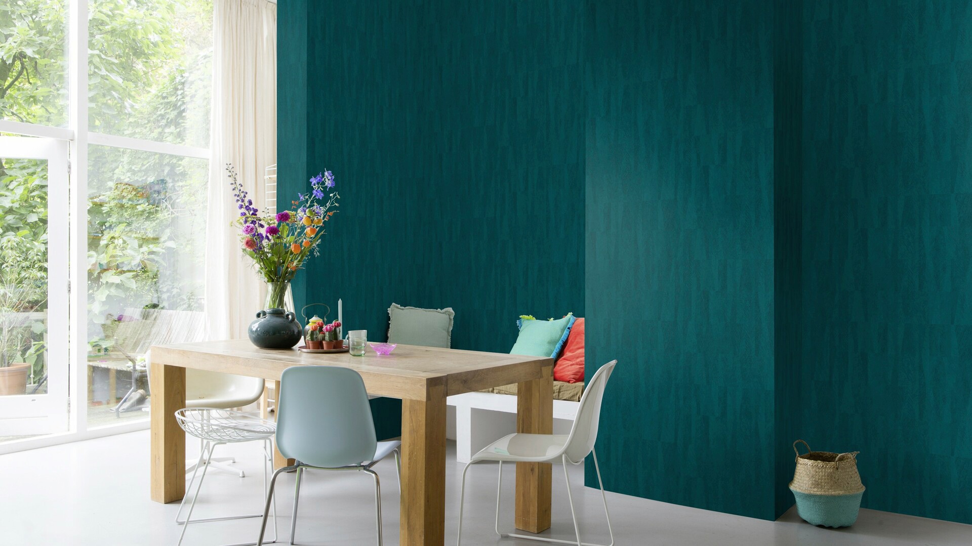 Thumbnail - Rasch Vliestapete "Club" Ton-in-Ton  uni strukturiert gut lichtbeständig, hochwaschbeständig