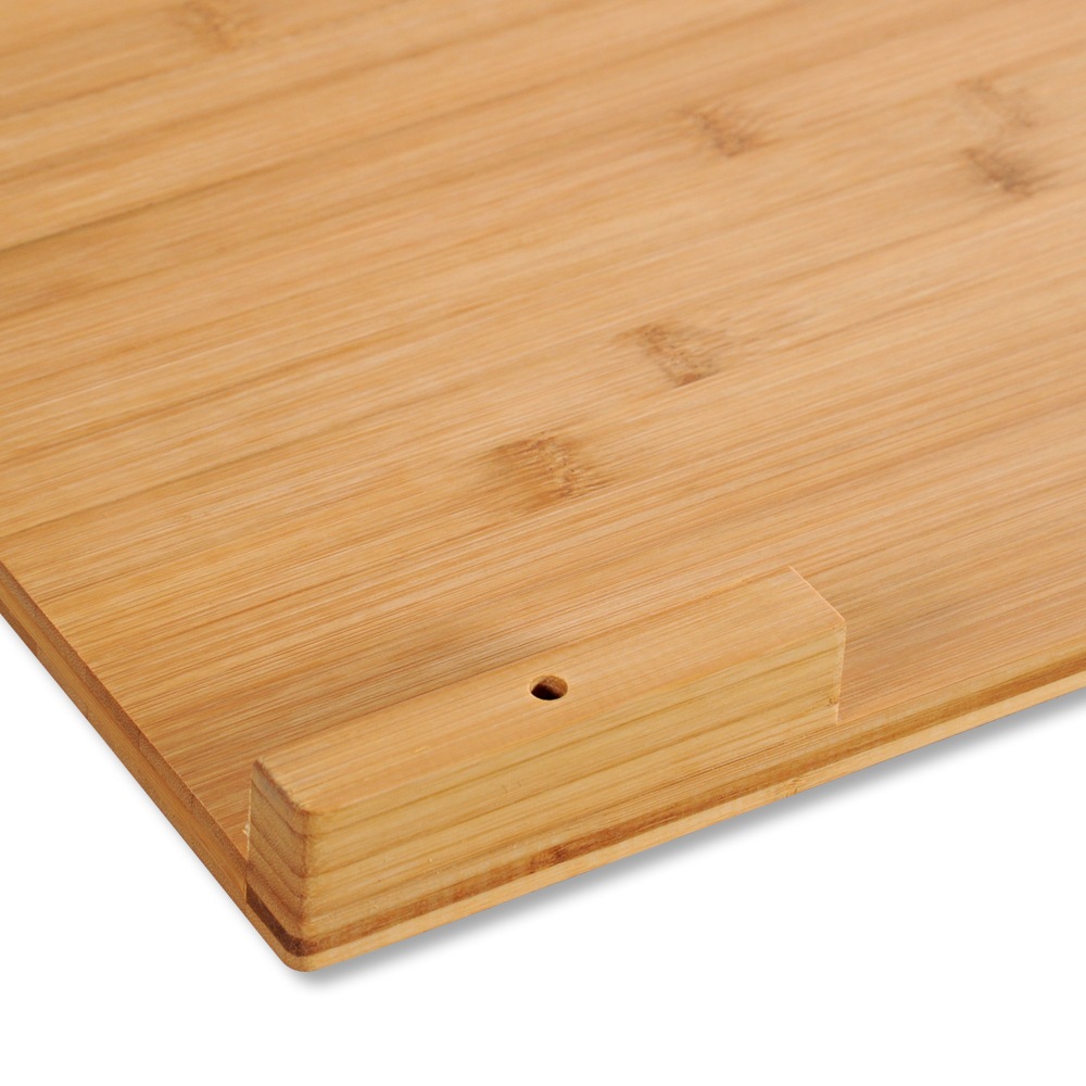 KESPER® Schneidebrett »Tranchierbrett, Bambus«, (1 St.), aus FSC-zertifiziertem Bambus
