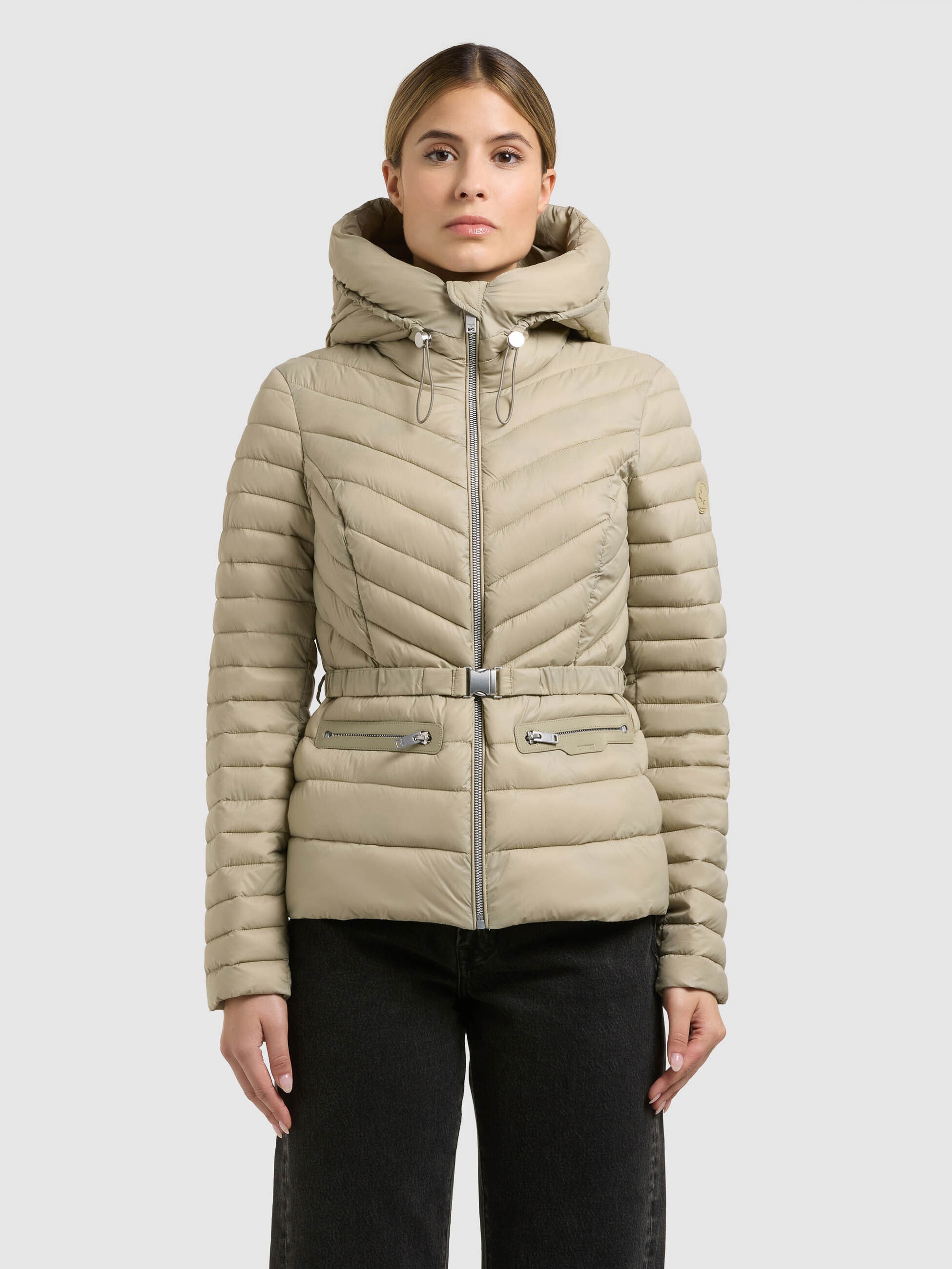 khujo Steppjacke »LORELLA« mit Kapuze