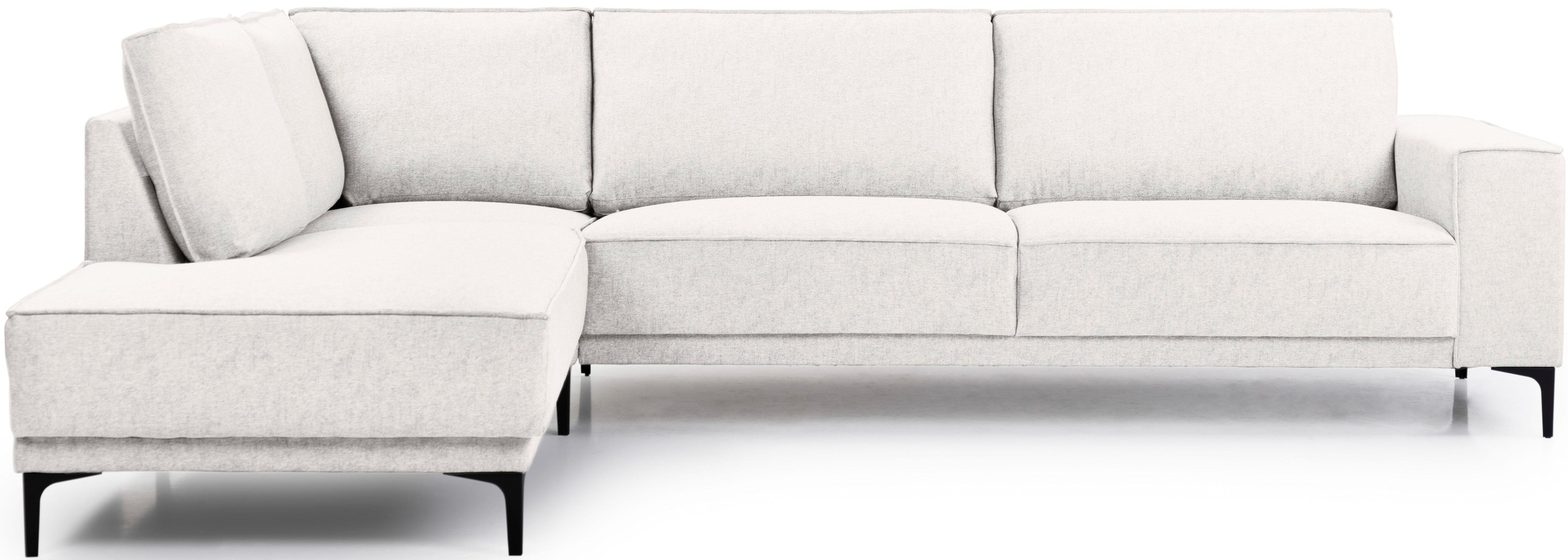 OTTO home Ecksofa "Polsterecke Oland, Struktur, Flachgewebe, Luxus-Microfas günstig online kaufen
