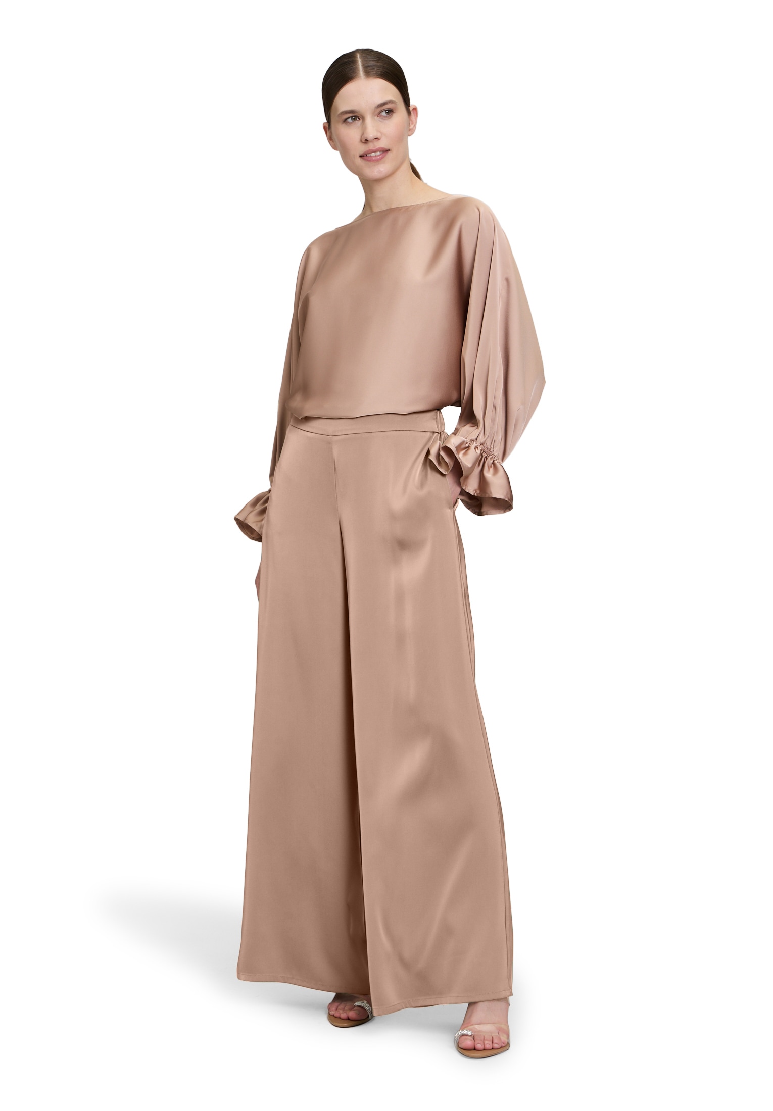 Vera Mont Satinbluse »Vera Mont Satin-Bluse mit Fledermausärmeln«
