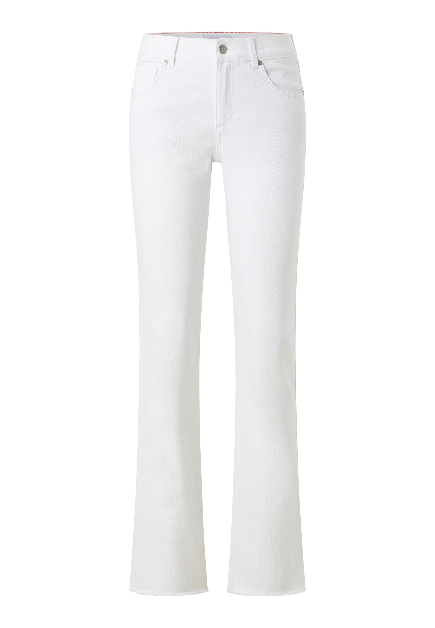 ANGELS Bootcut-Jeans »LENI SLIT FRINGE«